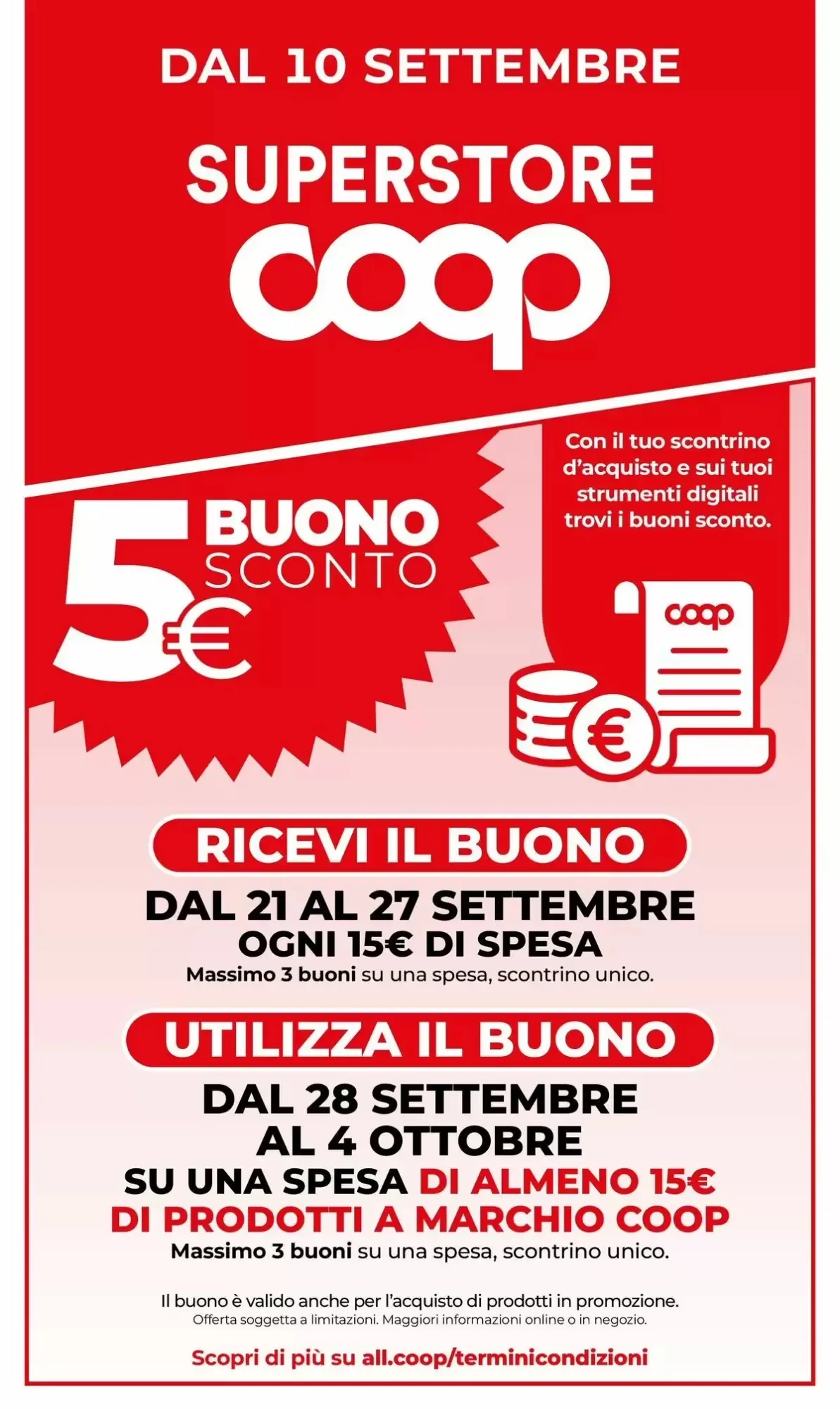 Copertina Coop Master Alleanza 30 - Volantino Coop Master Alleanza 30
