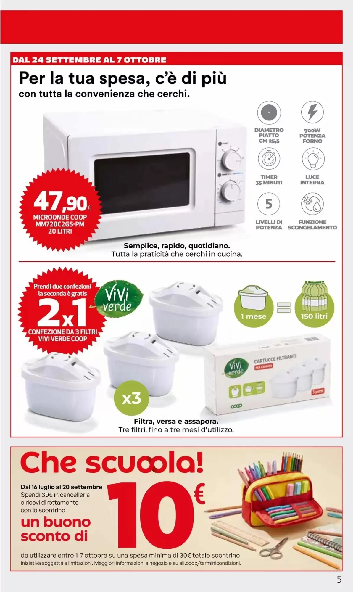 Volantino Coop Master Alleanza 30 Volantino Coop Master Alleanza 30 pagina 5