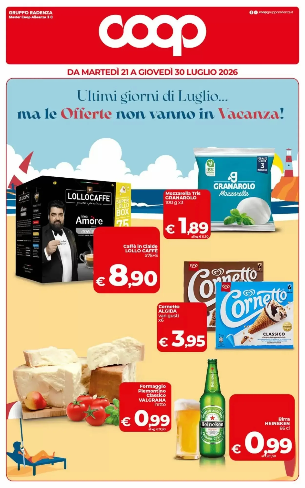 Copertina Coop Radenza - Volantino Coop Radenza
