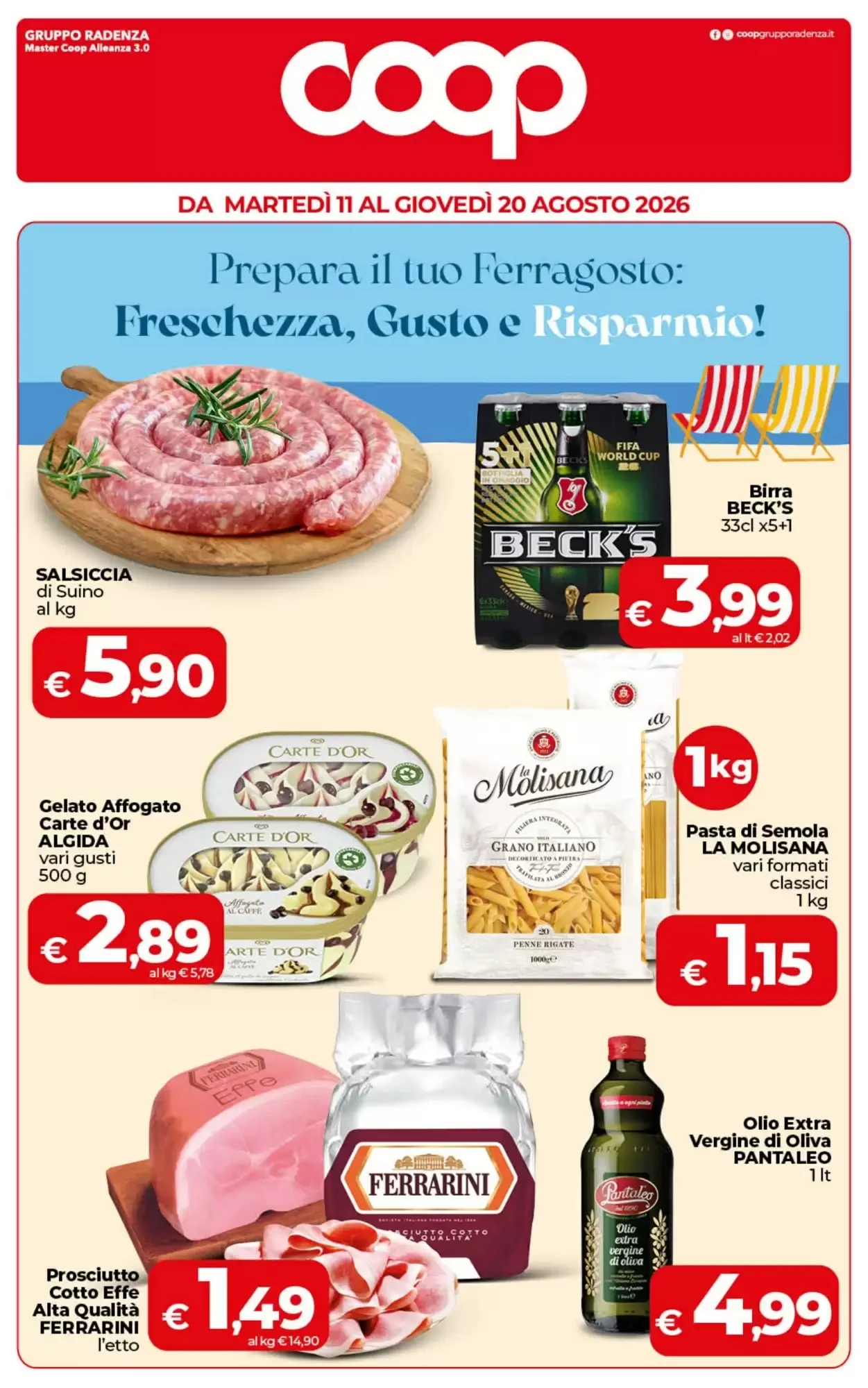 Copertina Coop Radenza - Volantino Coop Radenza