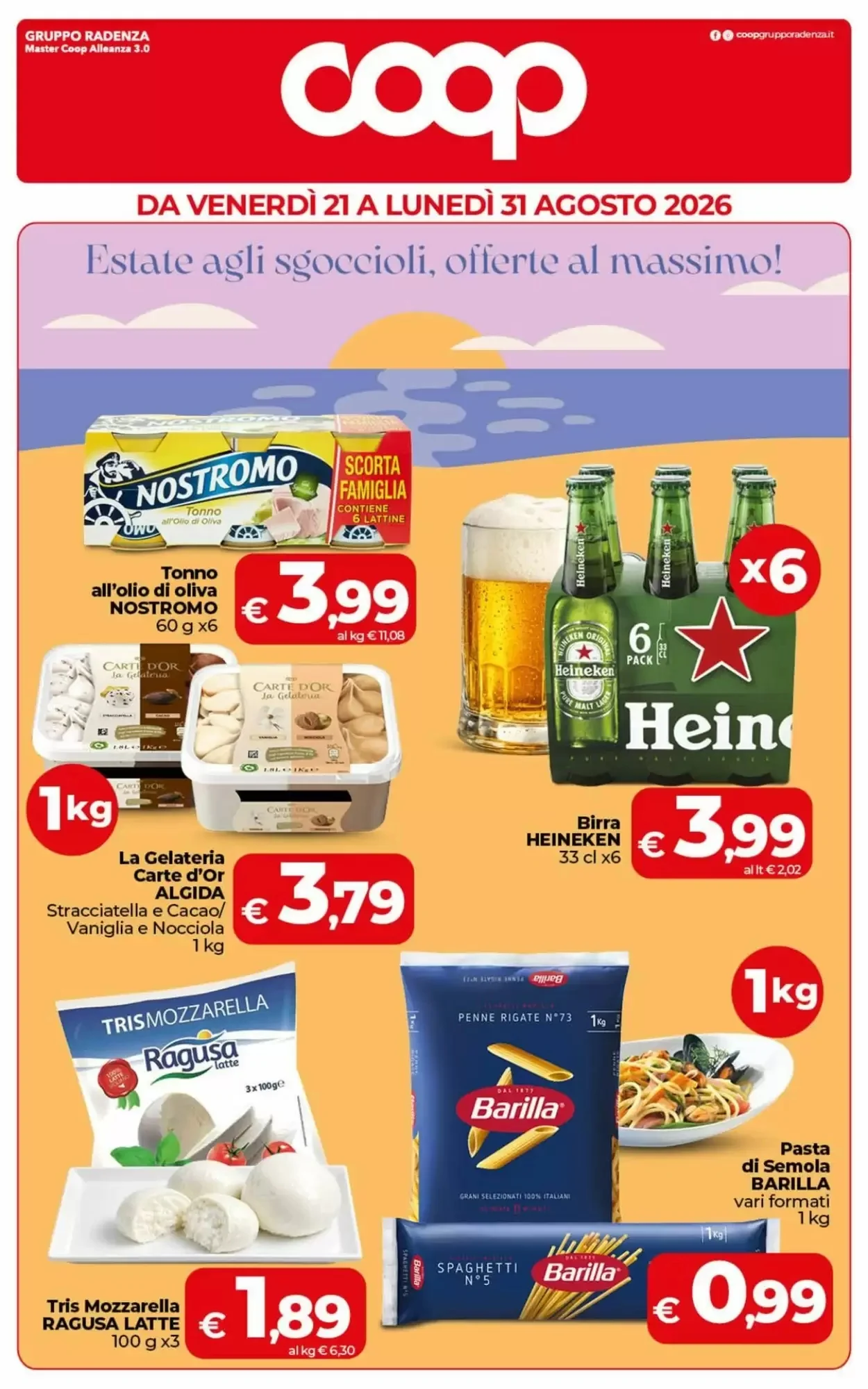 Copertina Coop Radenza - Volantino Coop Radenza