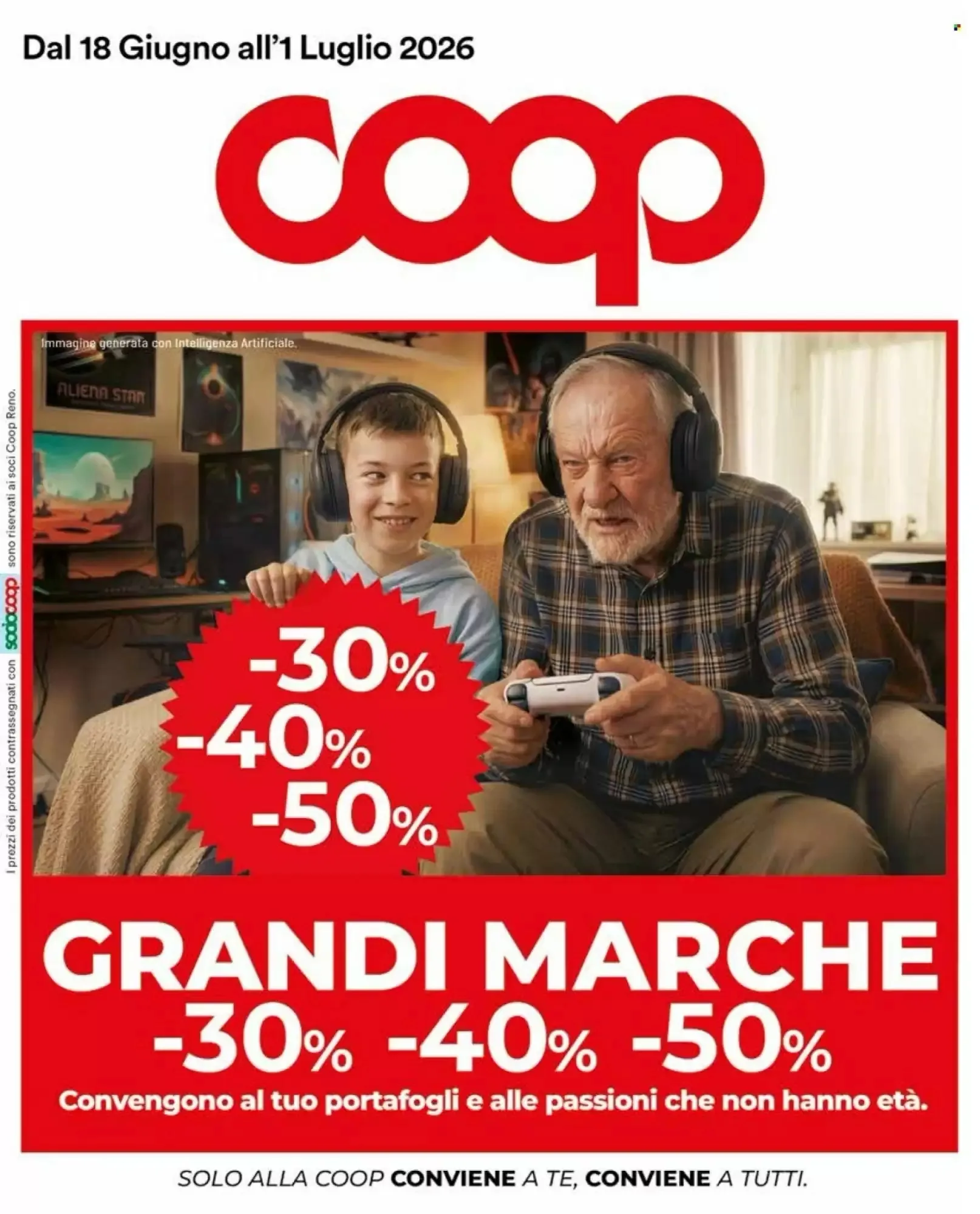 Copertina Coop Reno - Volantino Coop Reno
