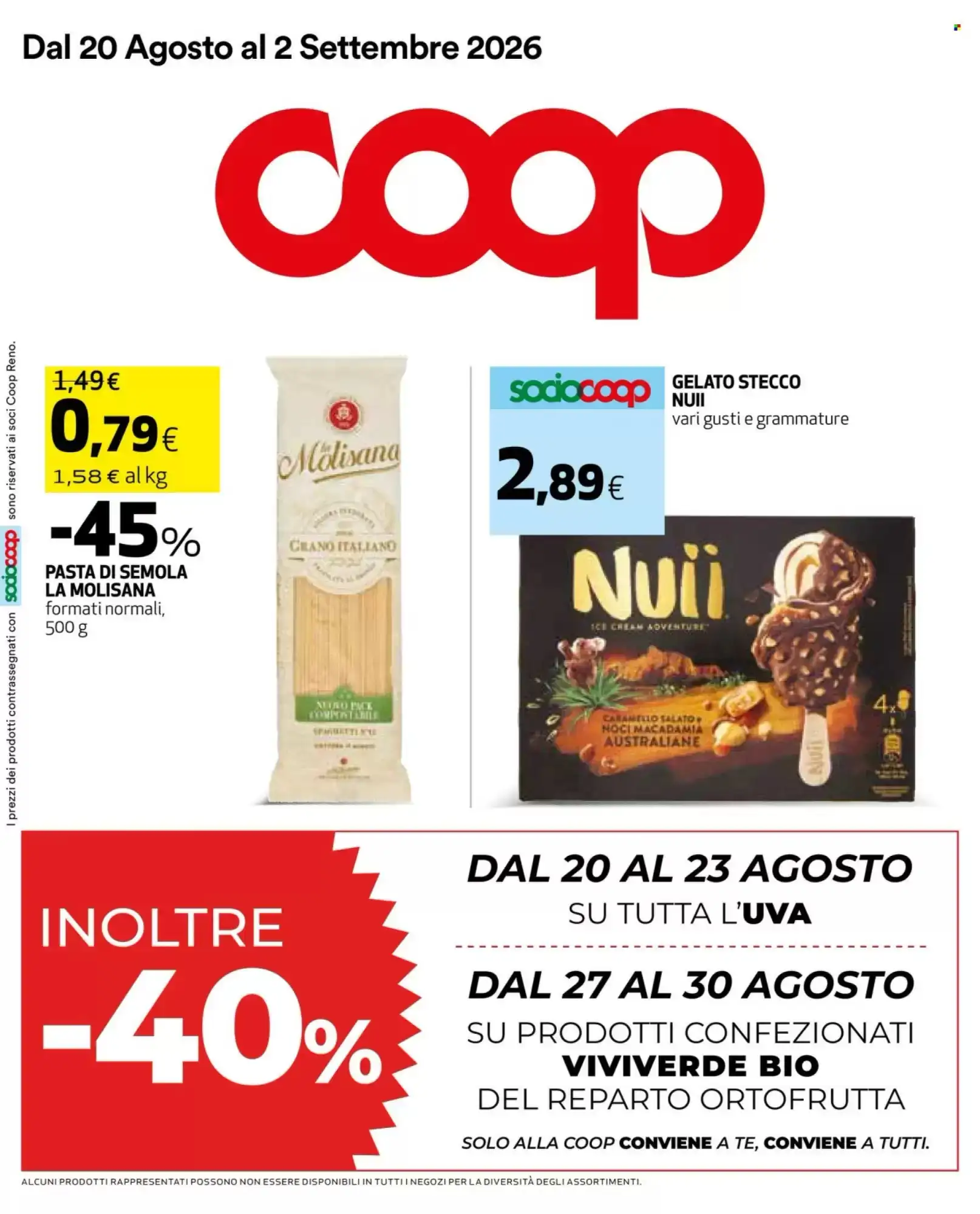 Copertina Coop Reno - Volantino Coop Reno