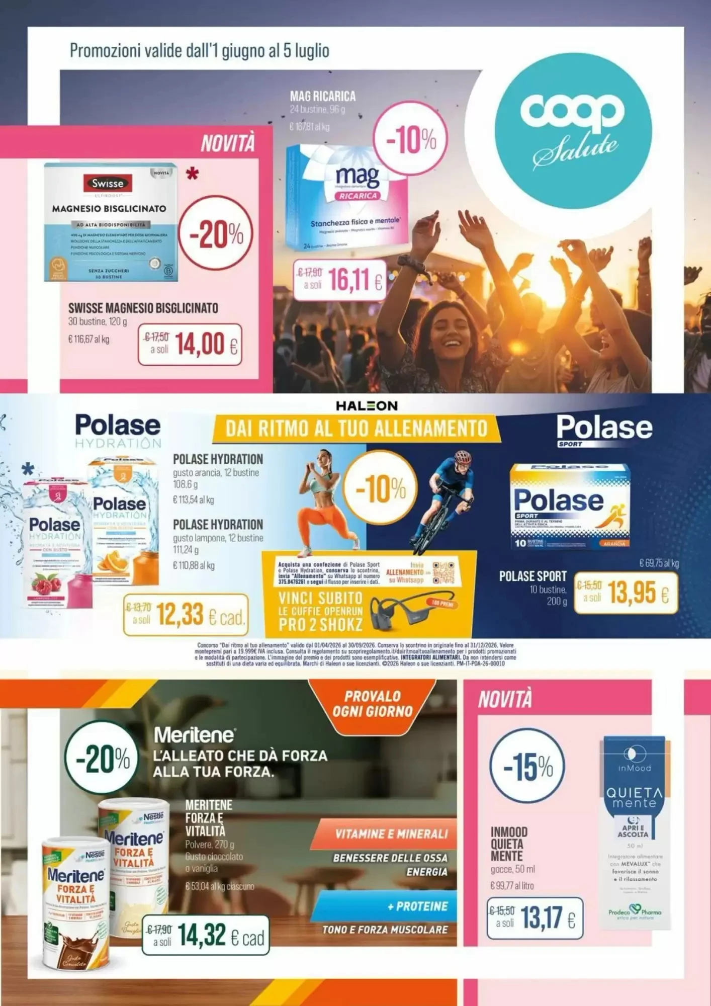 Copertina Coop | Salute - Volantino Coop | Salute