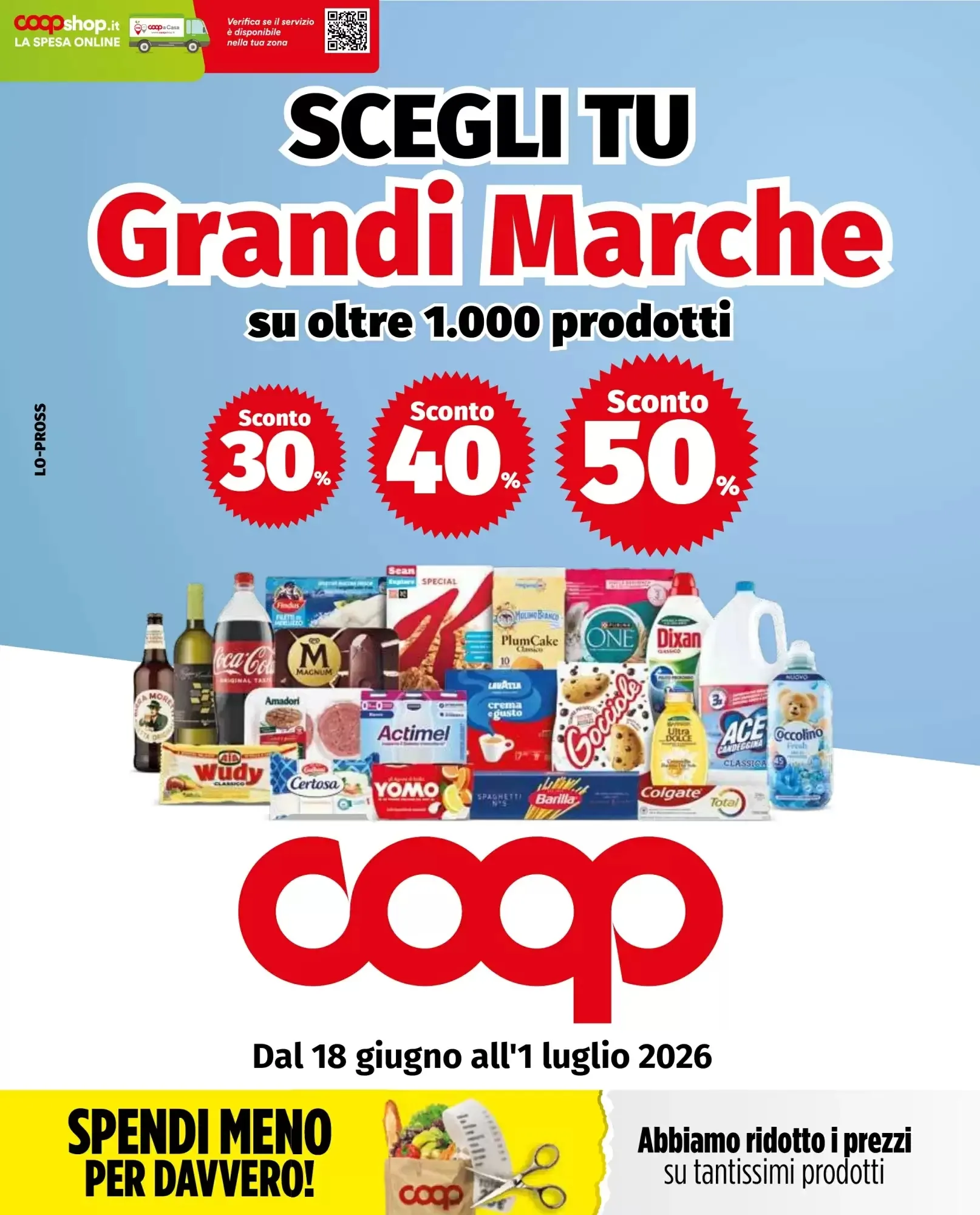 Copertina Coop | Salute - Volantino Coop | Salute