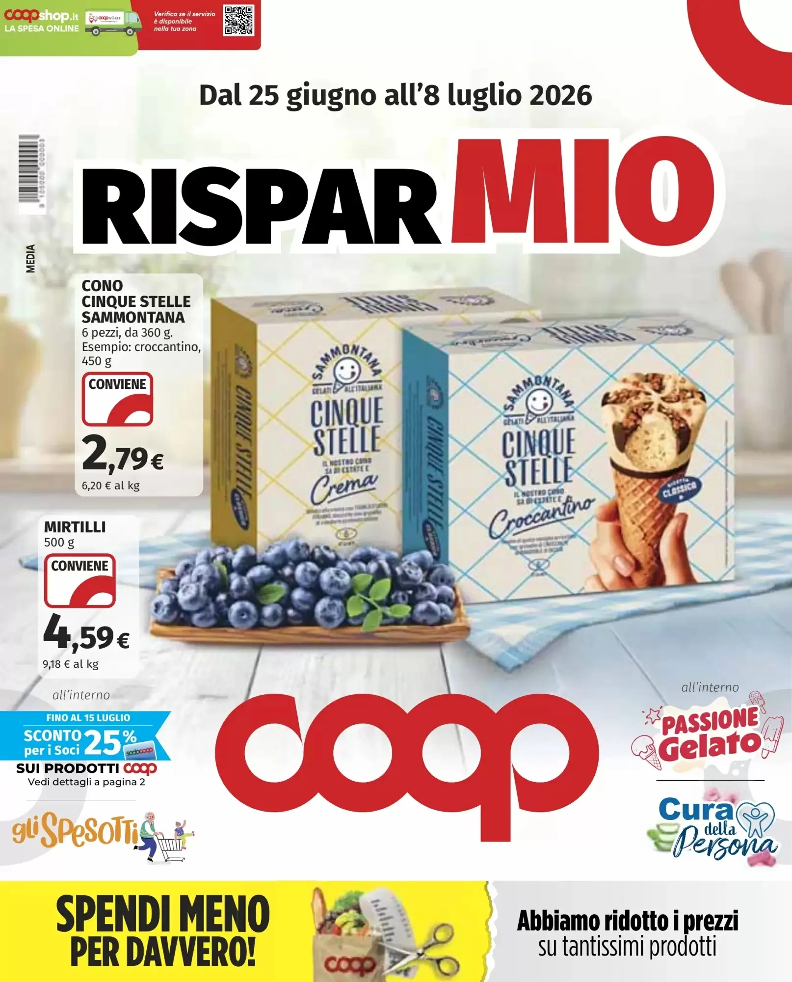 Copertina Coop | Salute - Volantino Coop | Salute
