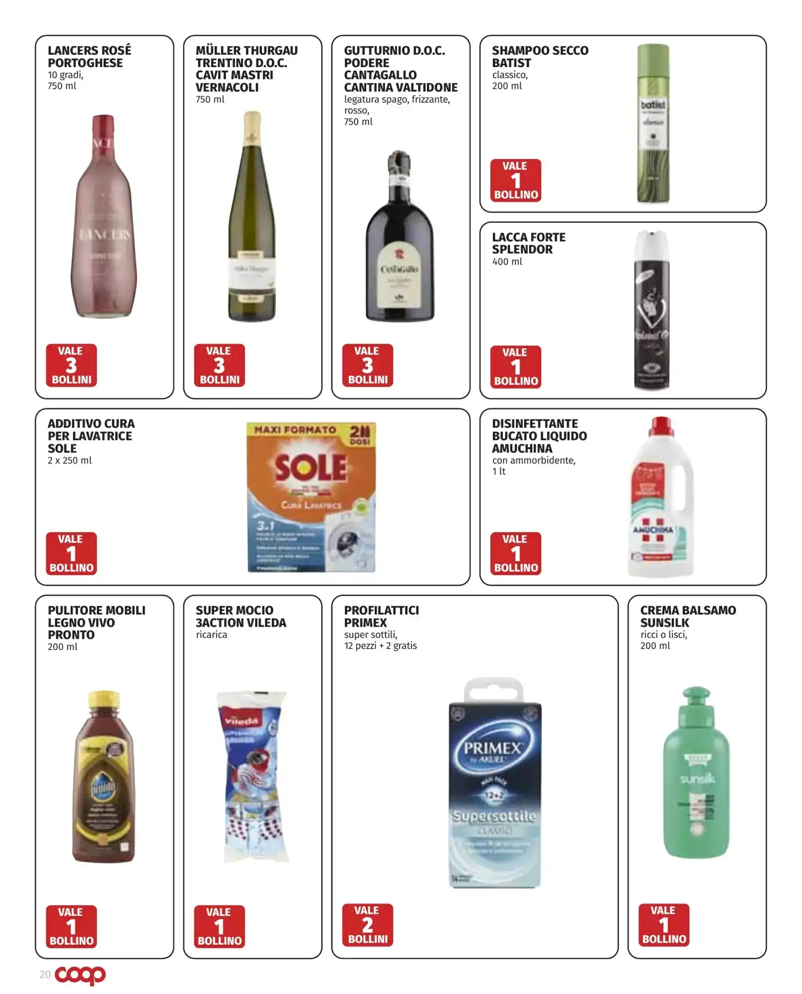 Volantino Coop | Salute Volantino Coop | Salute pagina 20