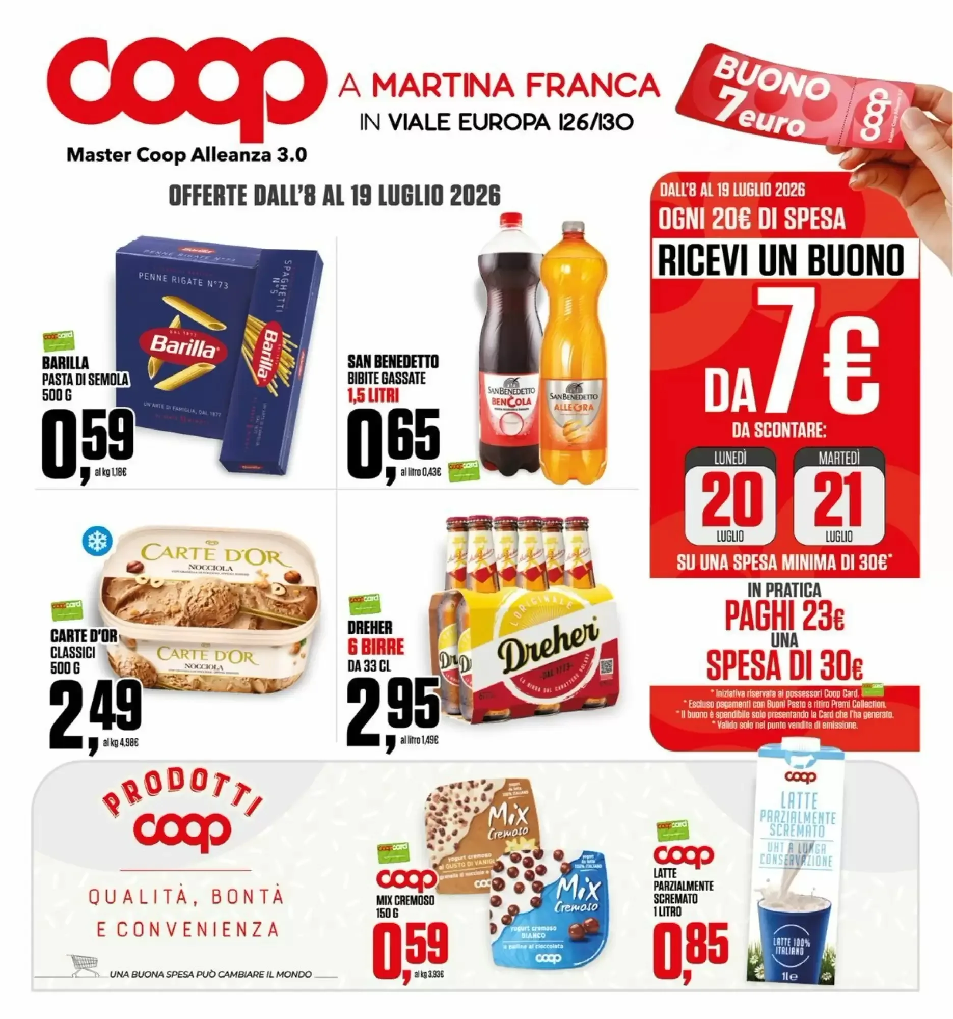 Copertina Coop | Salute - Volantino Coop | Salute