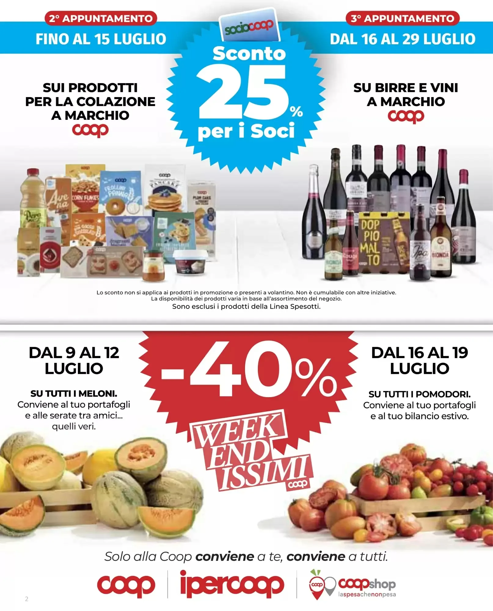 Volantino Coop | Salute Volantino Coop | Salute pagina 2