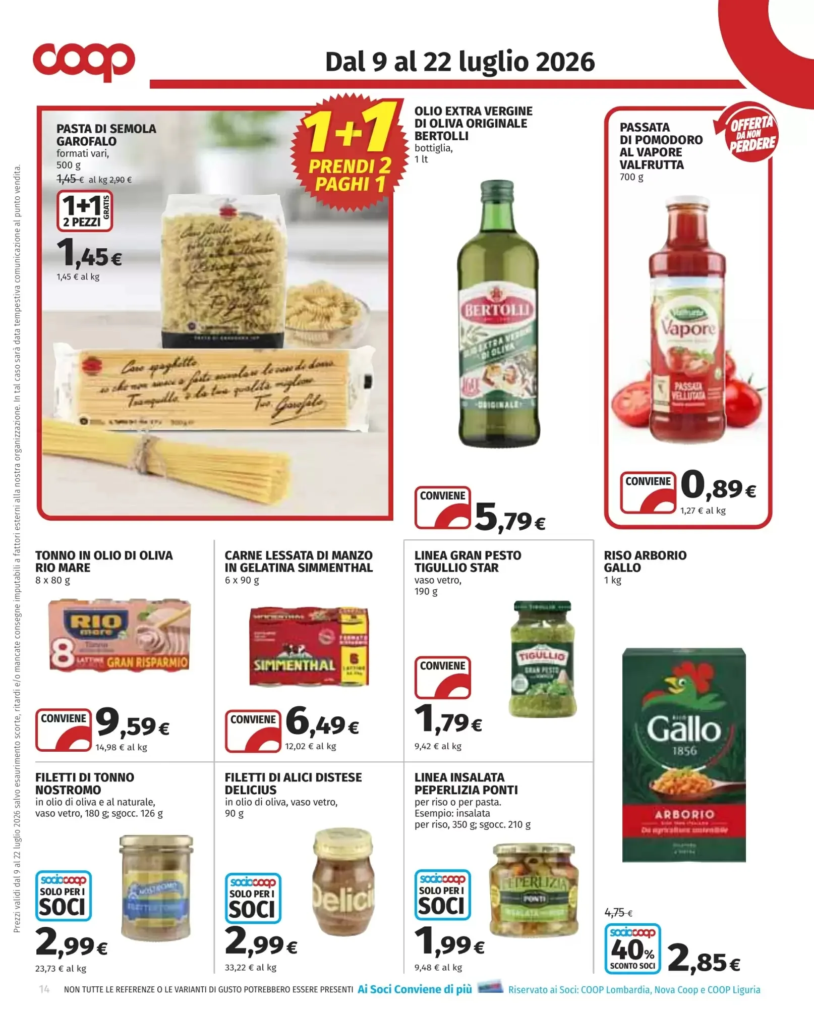 Volantino Coop | Salute Volantino Coop | Salute pagina 14