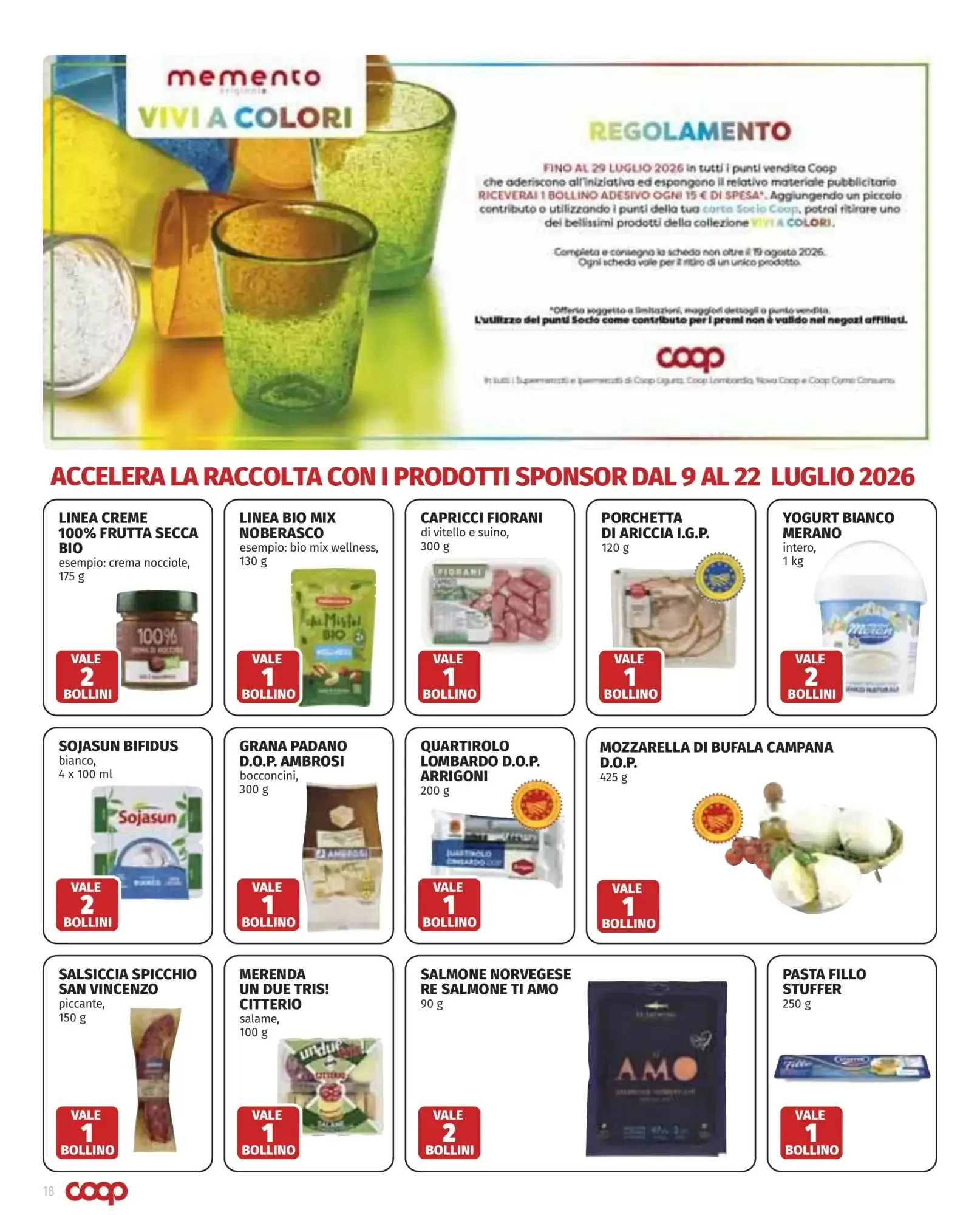 Volantino Coop | Salute Volantino Coop | Salute pagina 18