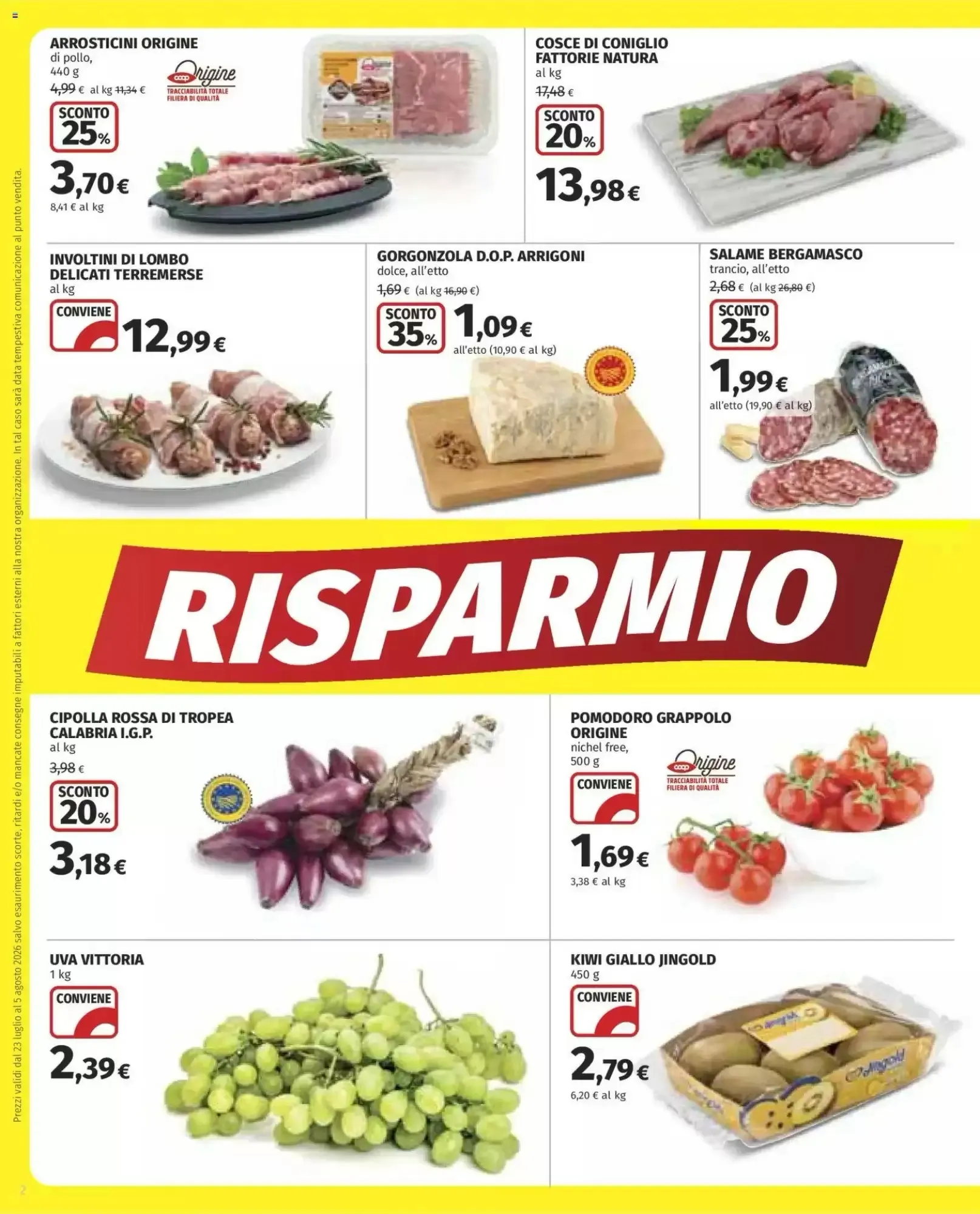 Volantino Coop | Salute Volantino Coop | Salute pagina 2