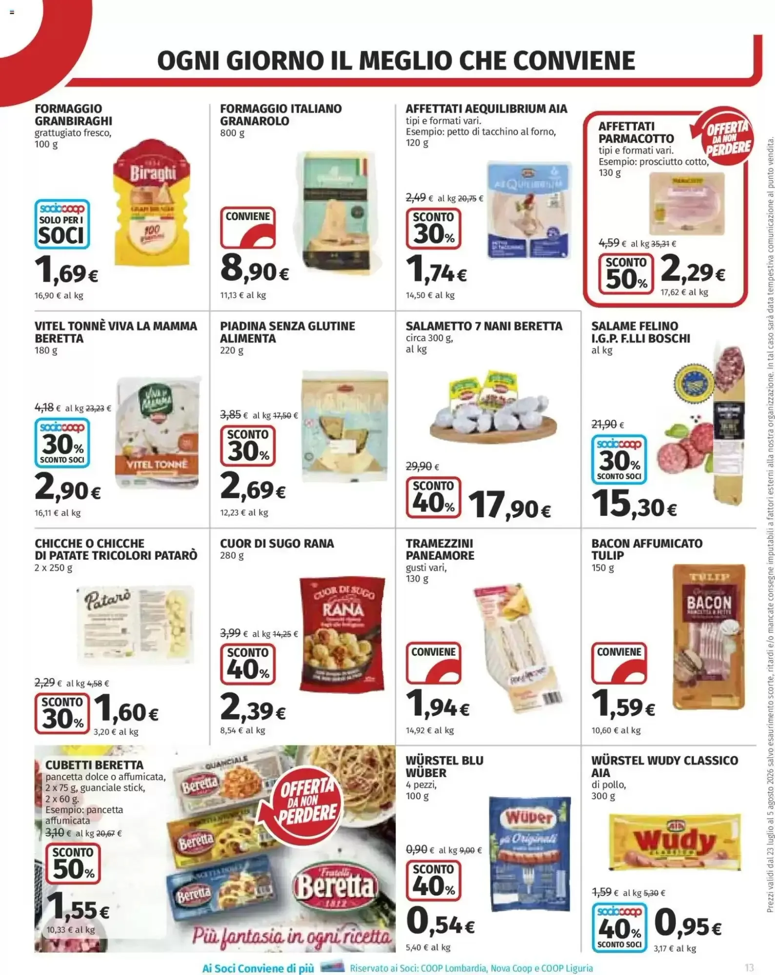 Volantino Coop | Salute Volantino Coop | Salute pagina 13