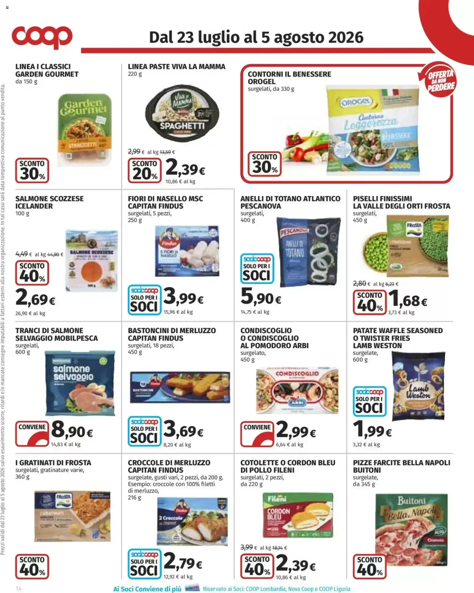 Volantino Coop | Salute Volantino Coop | Salute pagina 14