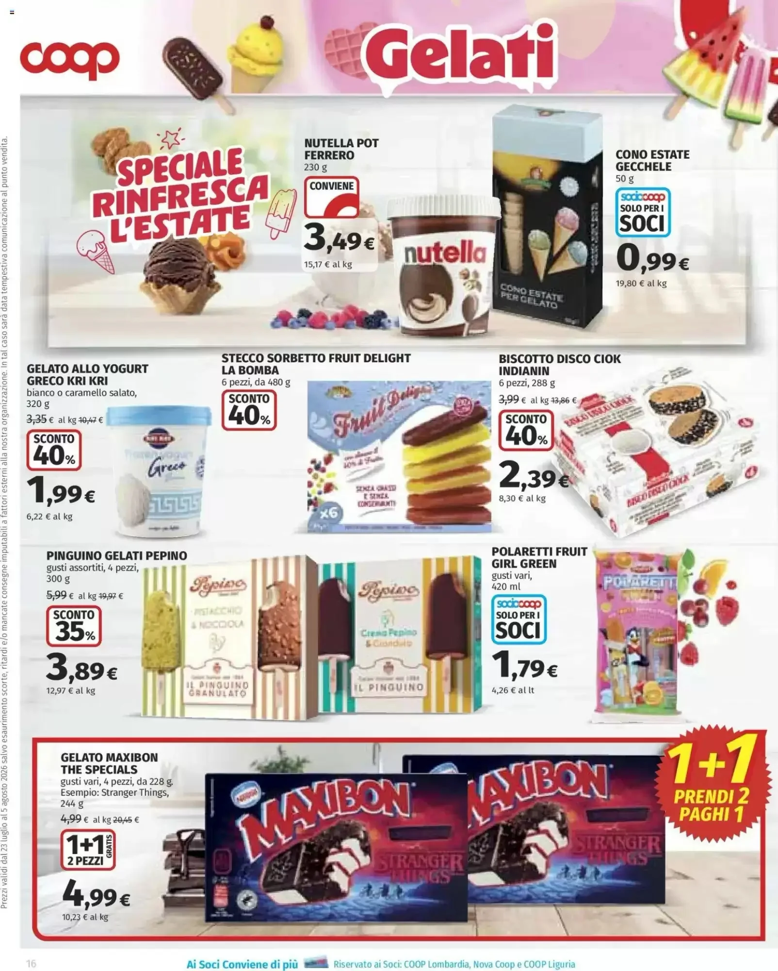 Volantino Coop | Salute Volantino Coop | Salute pagina 16
