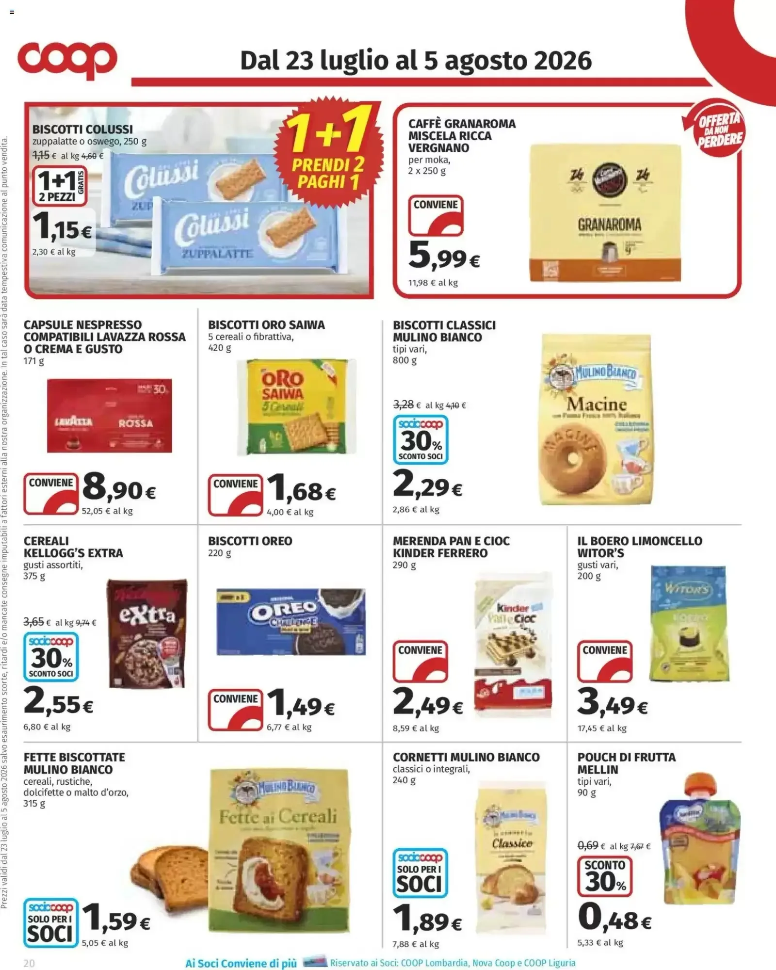 Volantino Coop | Salute Volantino Coop | Salute pagina 20