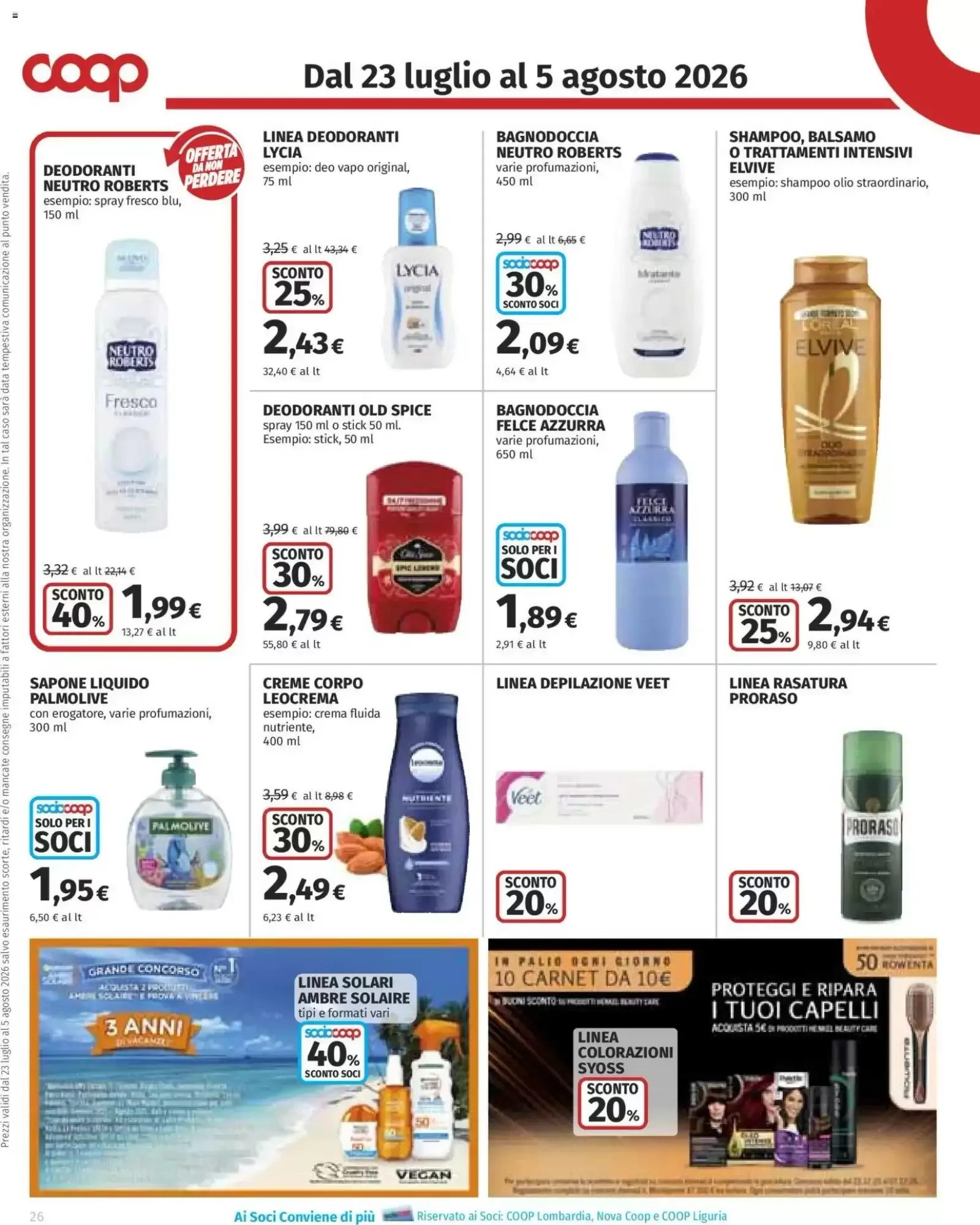 Volantino Coop | Salute Volantino Coop | Salute pagina 26