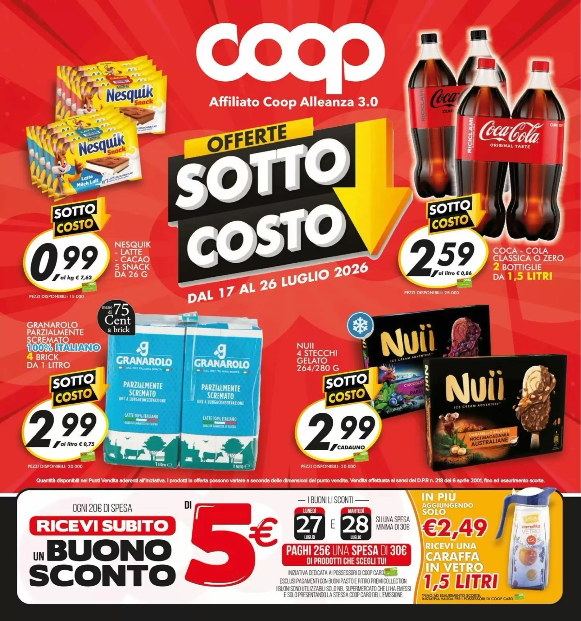 Copertina Coop | Salute - Volantino Coop | Salute