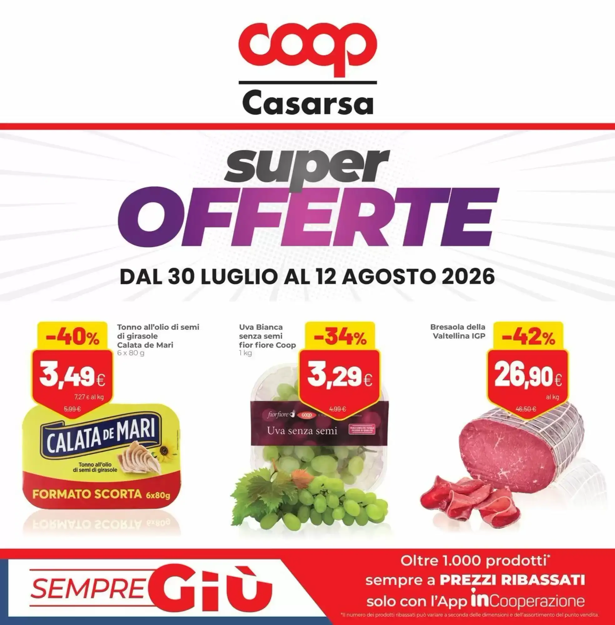 Copertina Coop | Salute - Volantino Coop | Salute