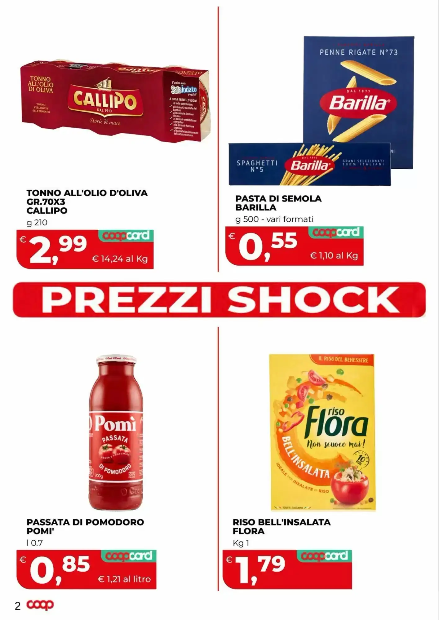 Volantino Coop | Salute Volantino Coop | Salute pagina 2