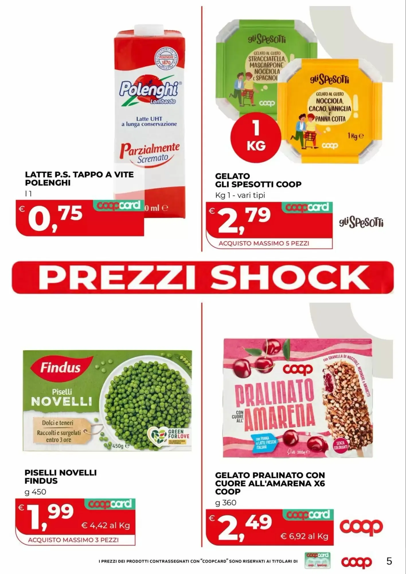 Volantino Coop | Salute Volantino Coop | Salute pagina 5