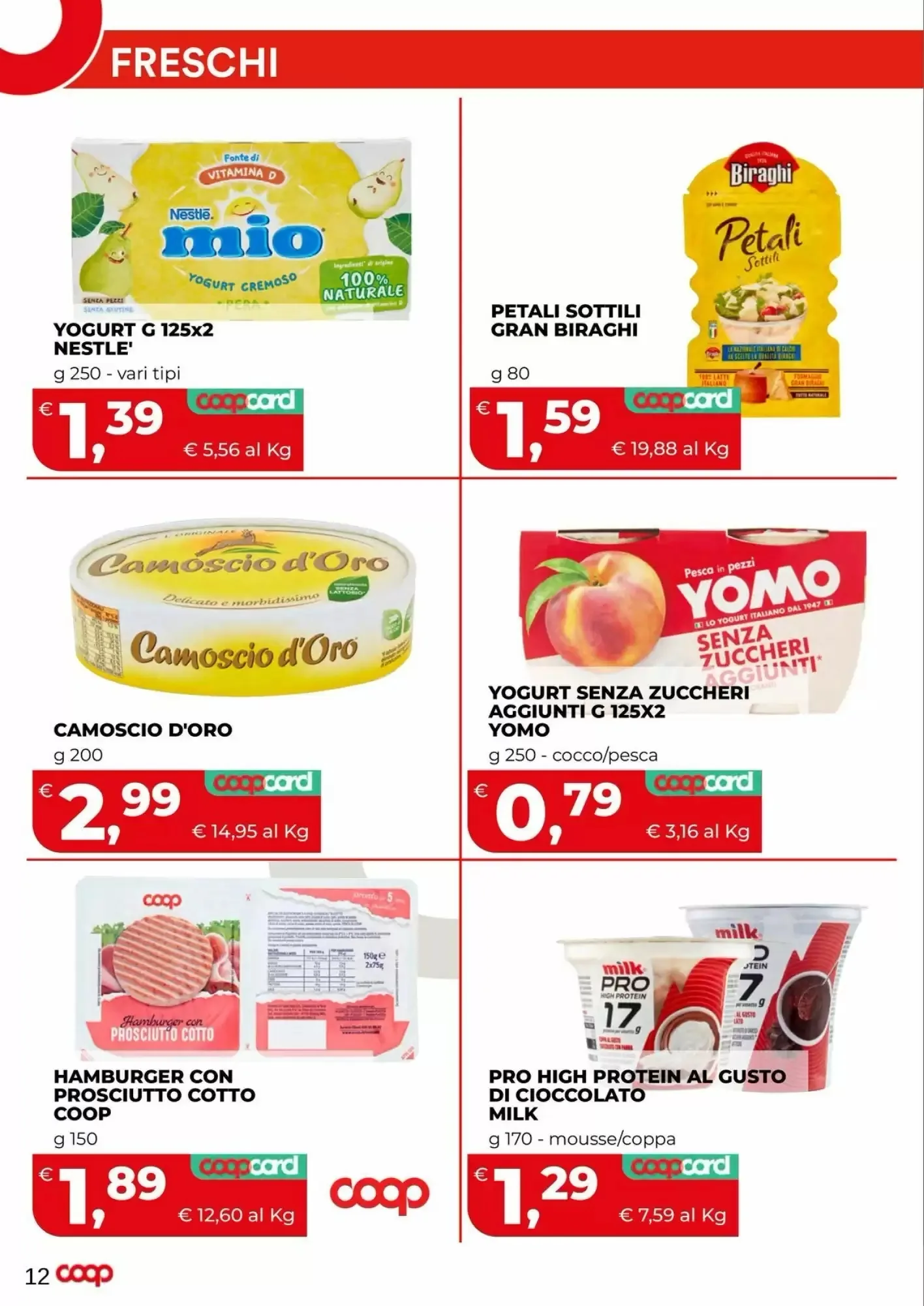 Volantino Coop | Salute Volantino Coop | Salute pagina 12