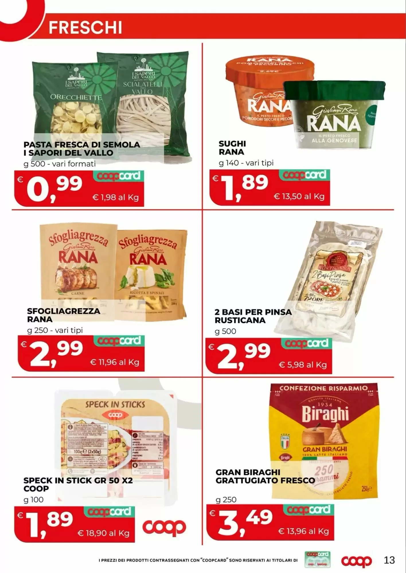 Volantino Coop | Salute Volantino Coop | Salute pagina 13