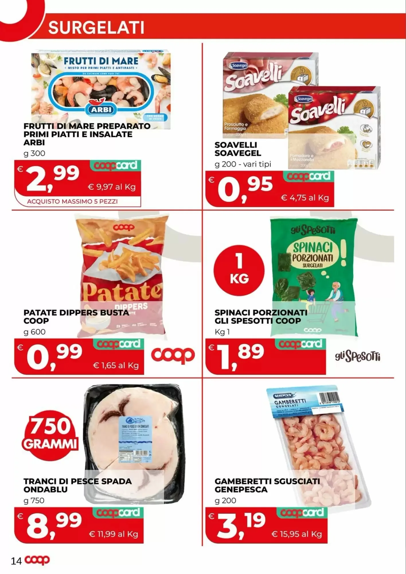 Volantino Coop | Salute Volantino Coop | Salute pagina 14
