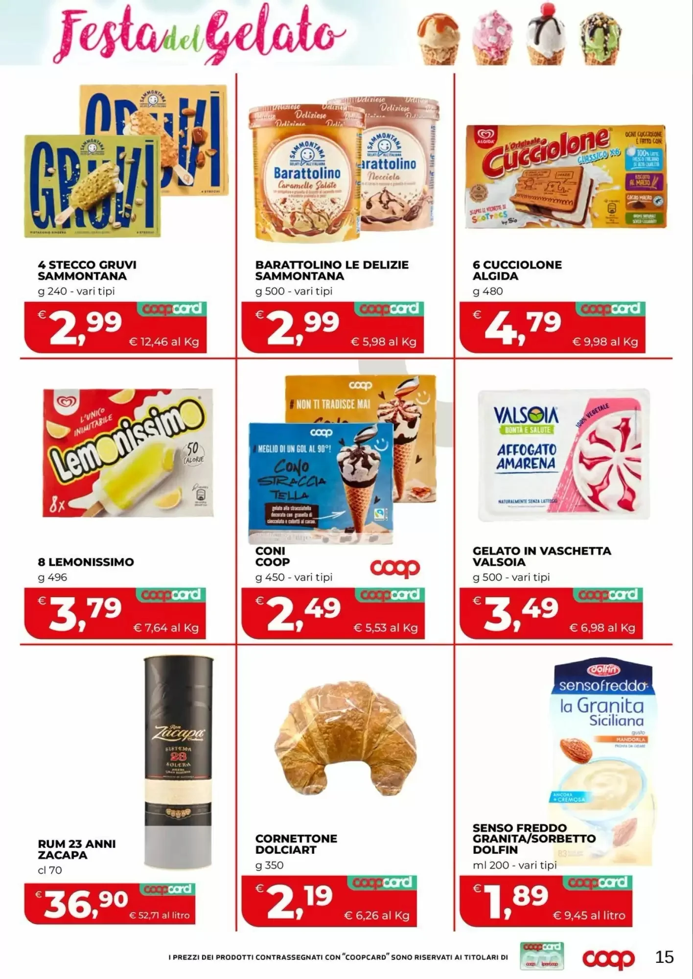 Volantino Coop | Salute Volantino Coop | Salute pagina 15