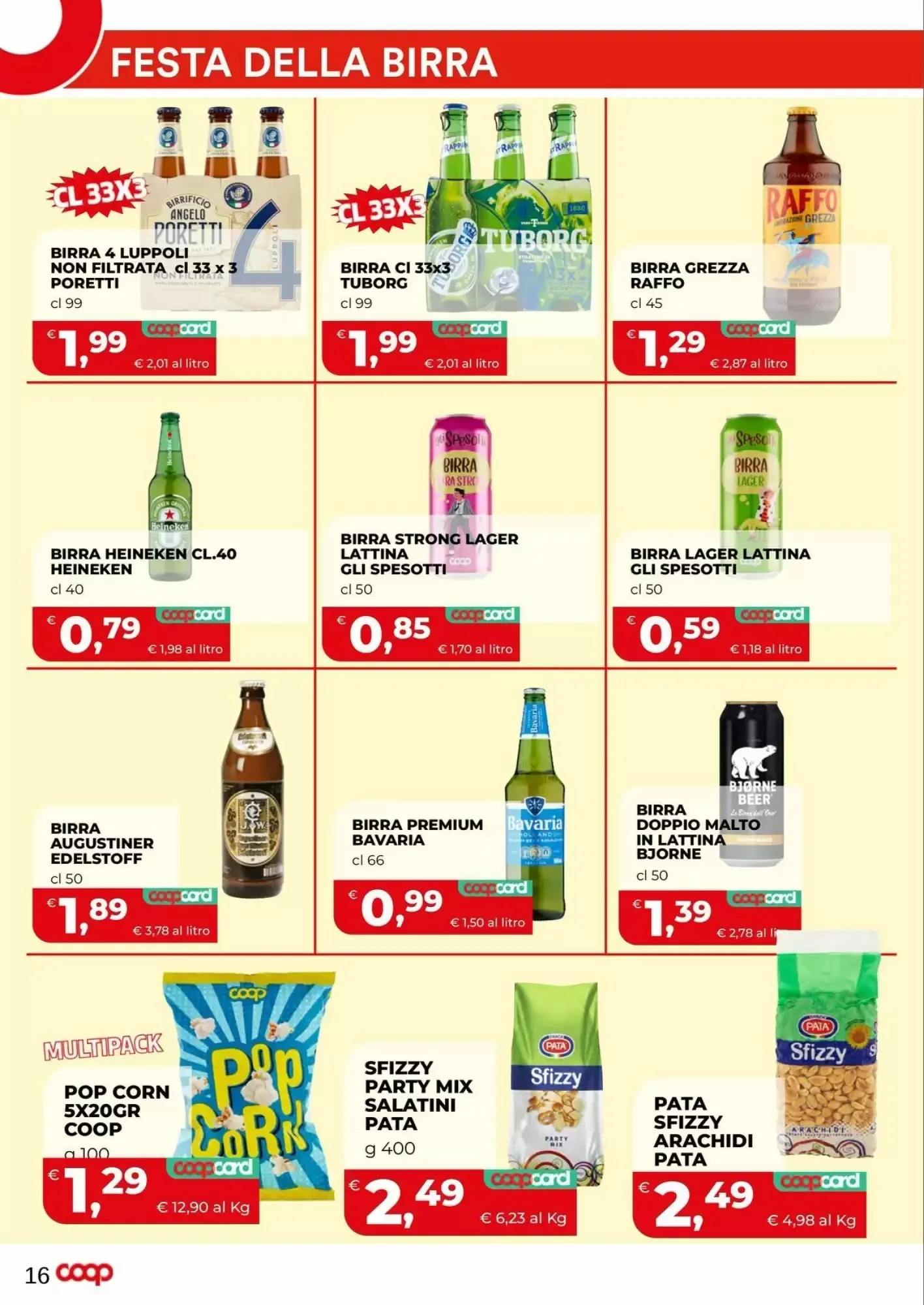 Volantino Coop | Salute Volantino Coop | Salute pagina 16