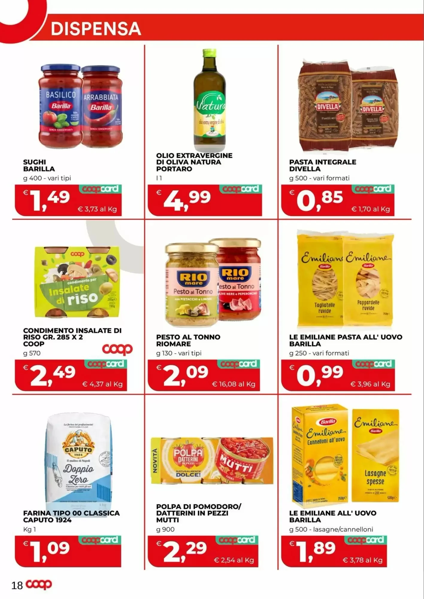 Volantino Coop | Salute Volantino Coop | Salute pagina 18