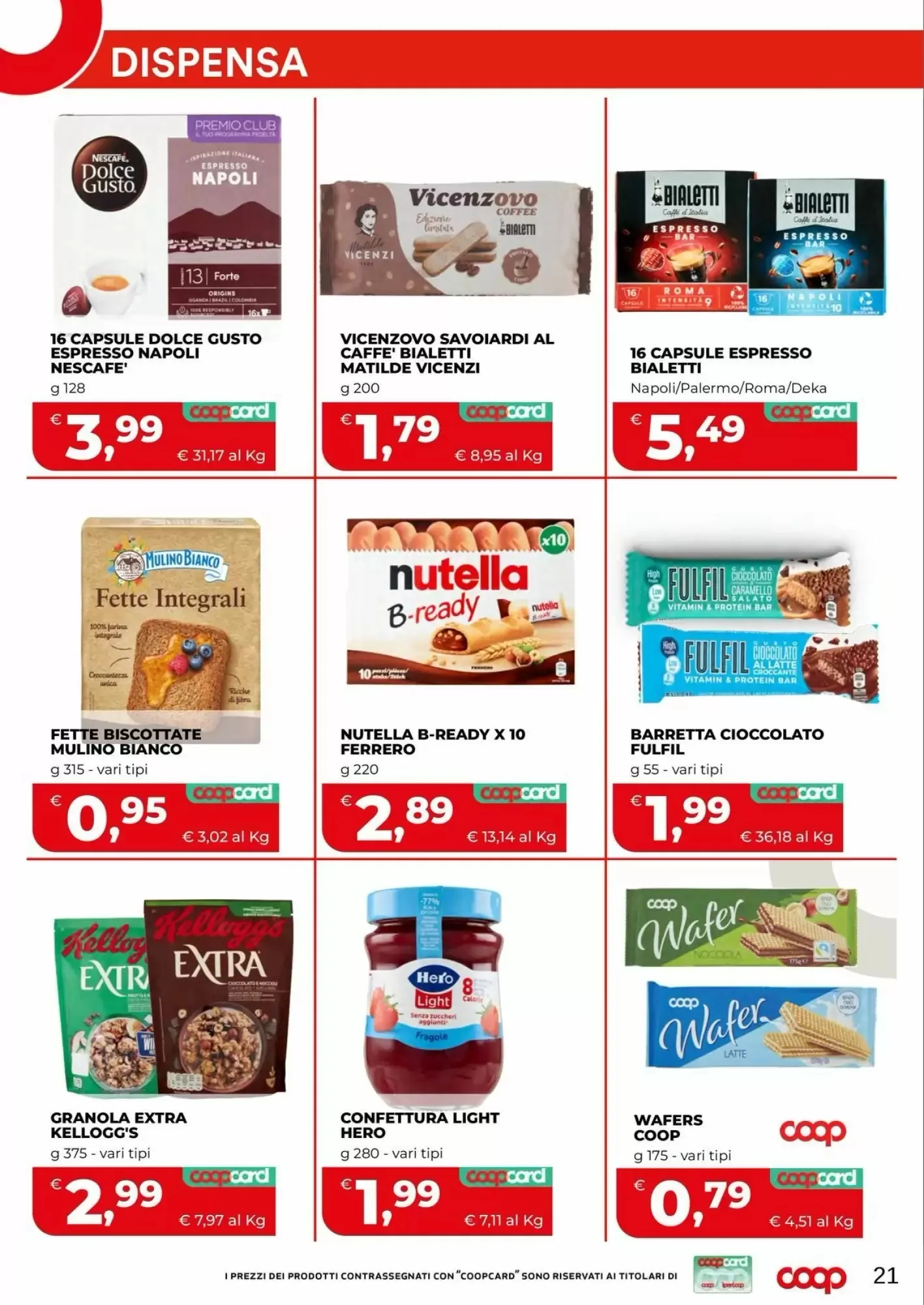 Volantino Coop | Salute Volantino Coop | Salute pagina 21