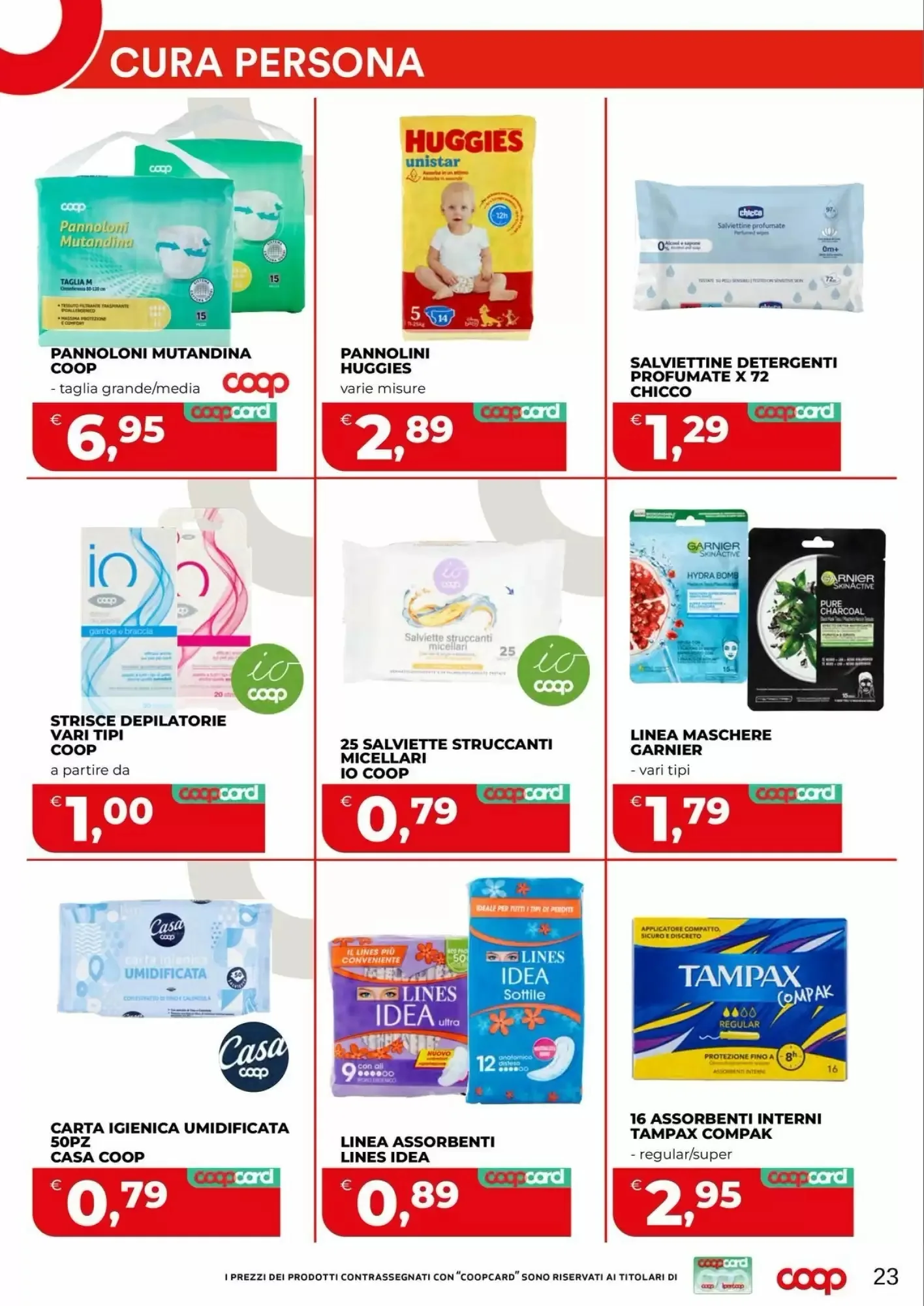 Volantino Coop | Salute Volantino Coop | Salute pagina 23