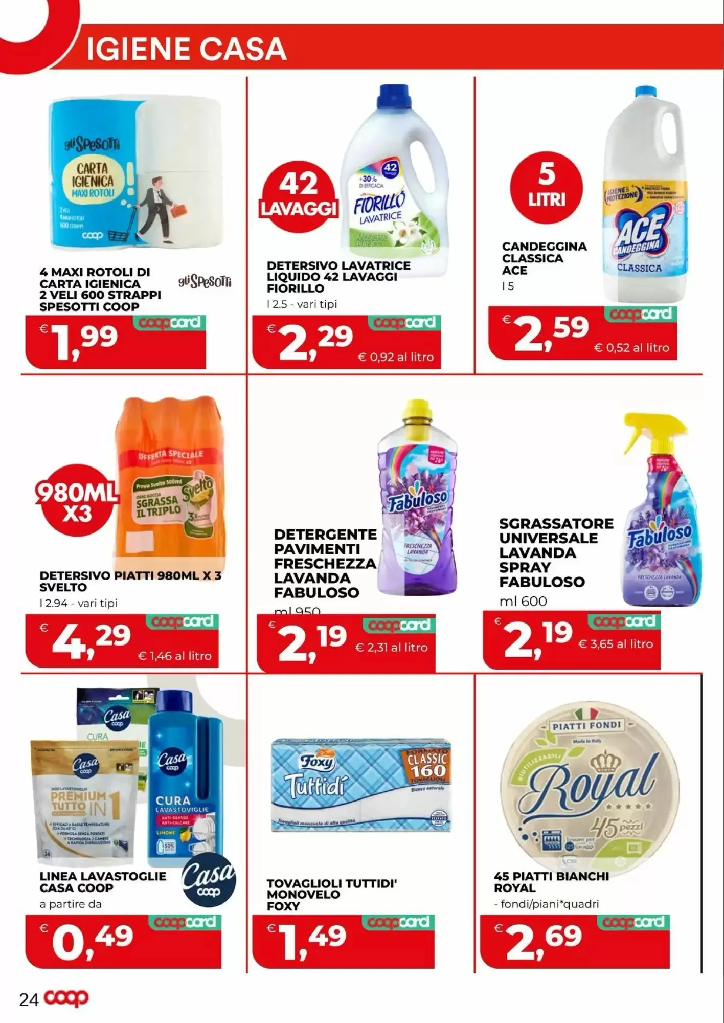 Volantino Coop | Salute Volantino Coop | Salute pagina 24