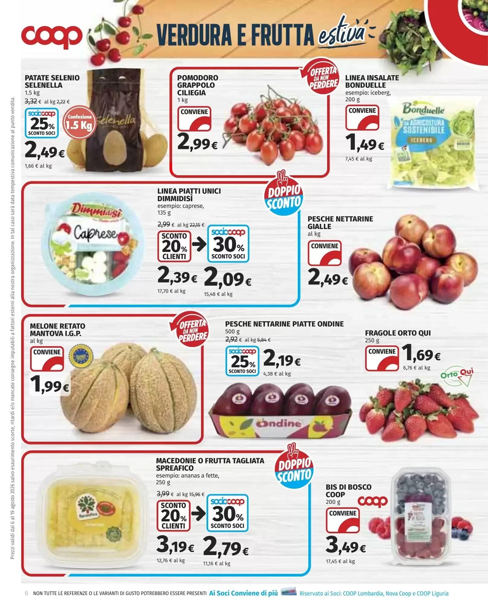 Volantino Coop | Salute Volantino Coop | Salute pagina 6