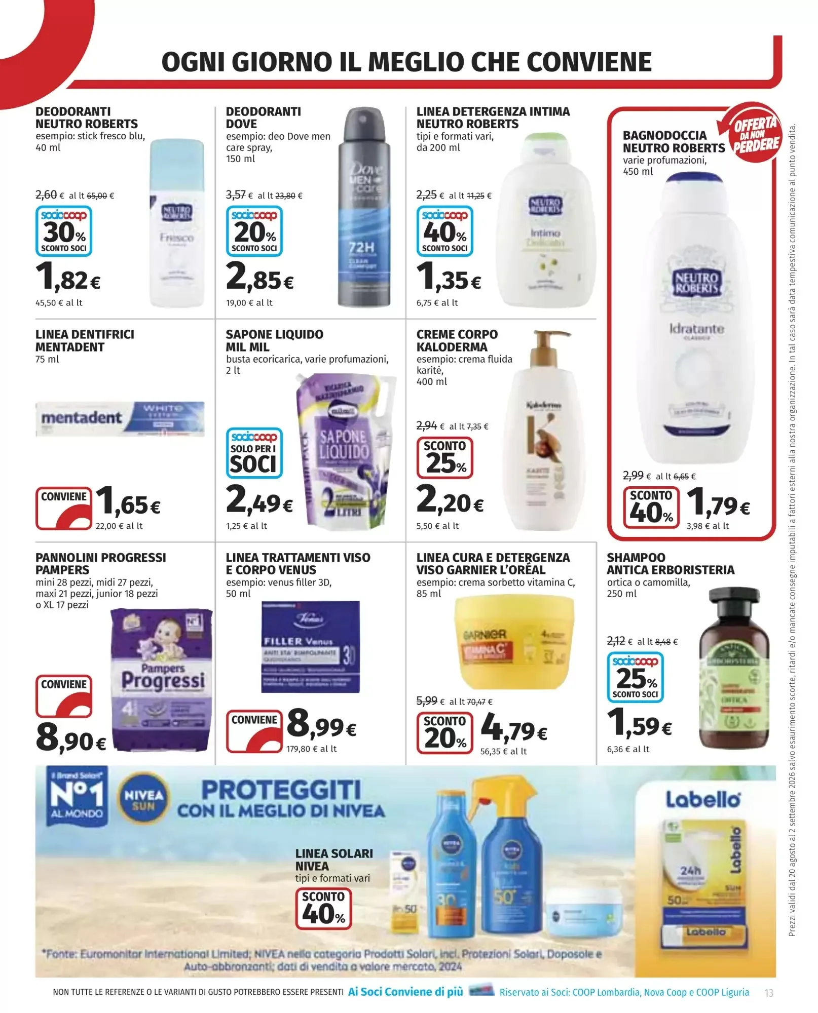 Volantino Coop | Salute Volantino Coop | Salute pagina 13