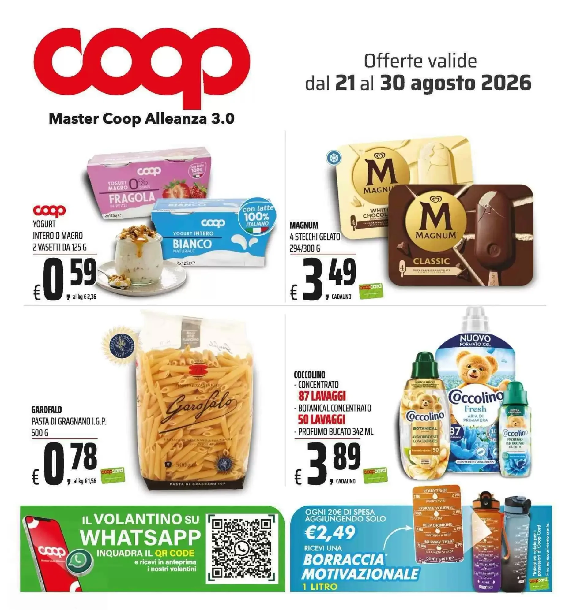 Copertina Coop | Salute - Volantino Coop | Salute