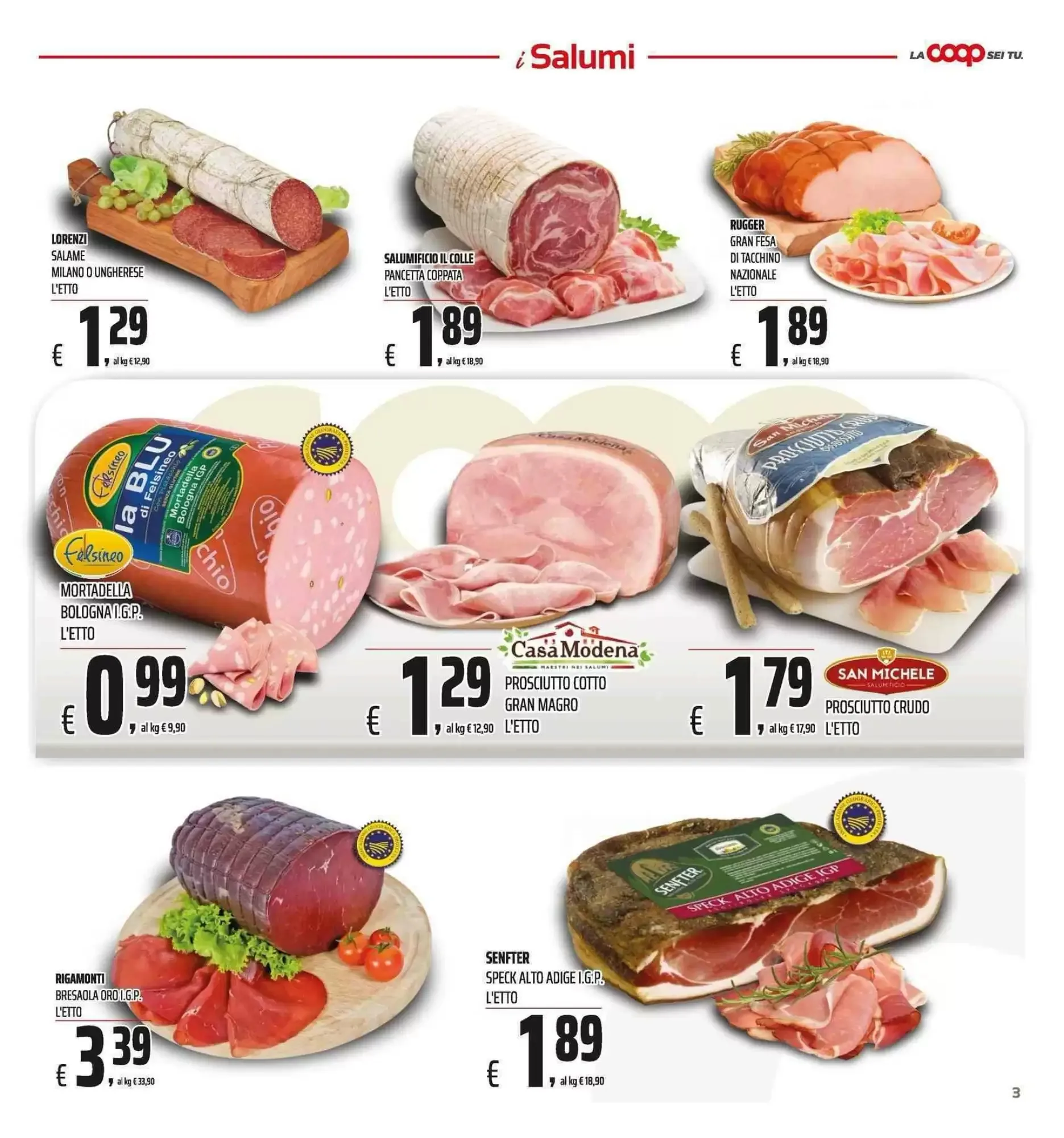Volantino Coop | Salute Volantino Coop | Salute pagina 3