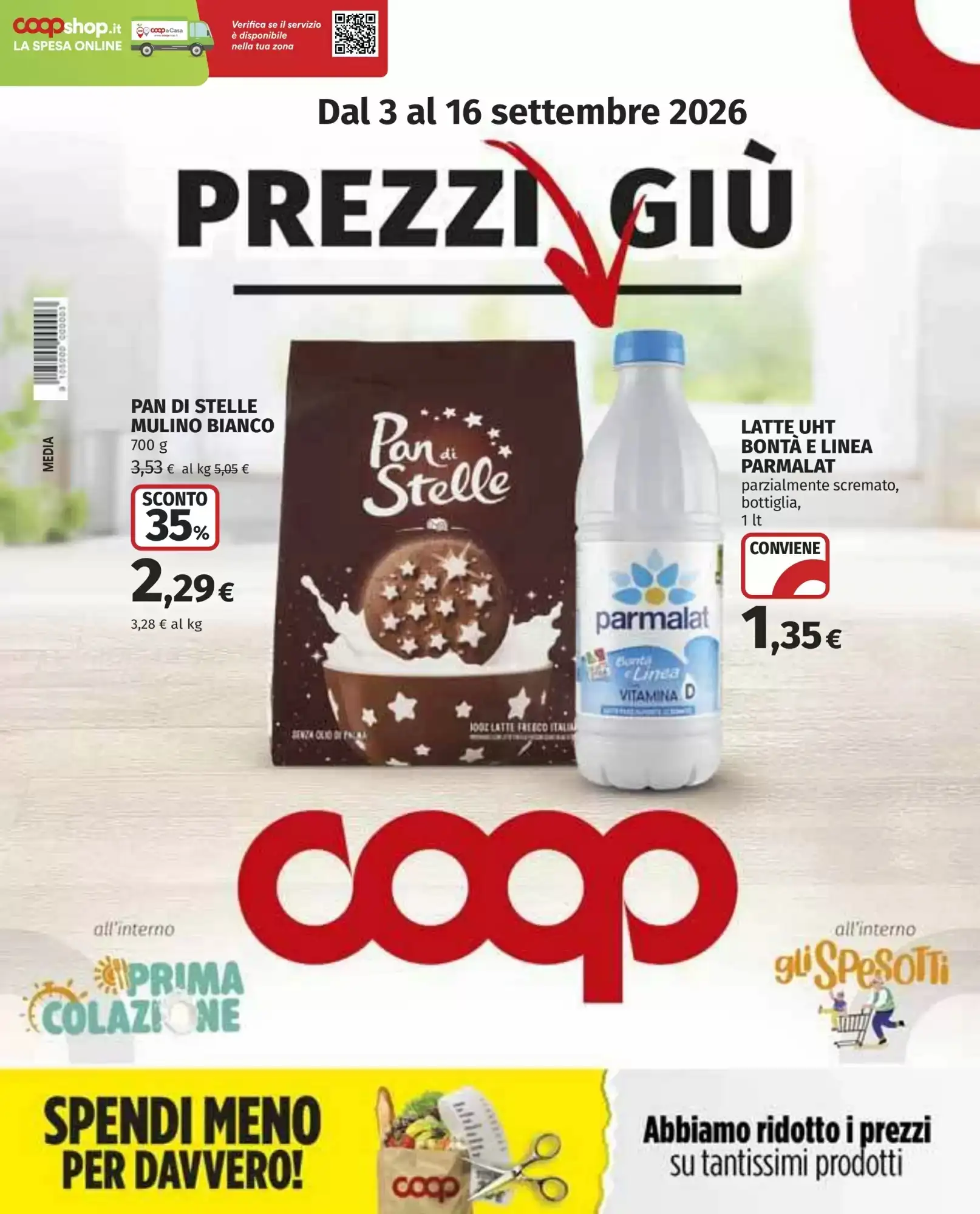 Copertina Coop | Salute - Volantino Coop | Salute