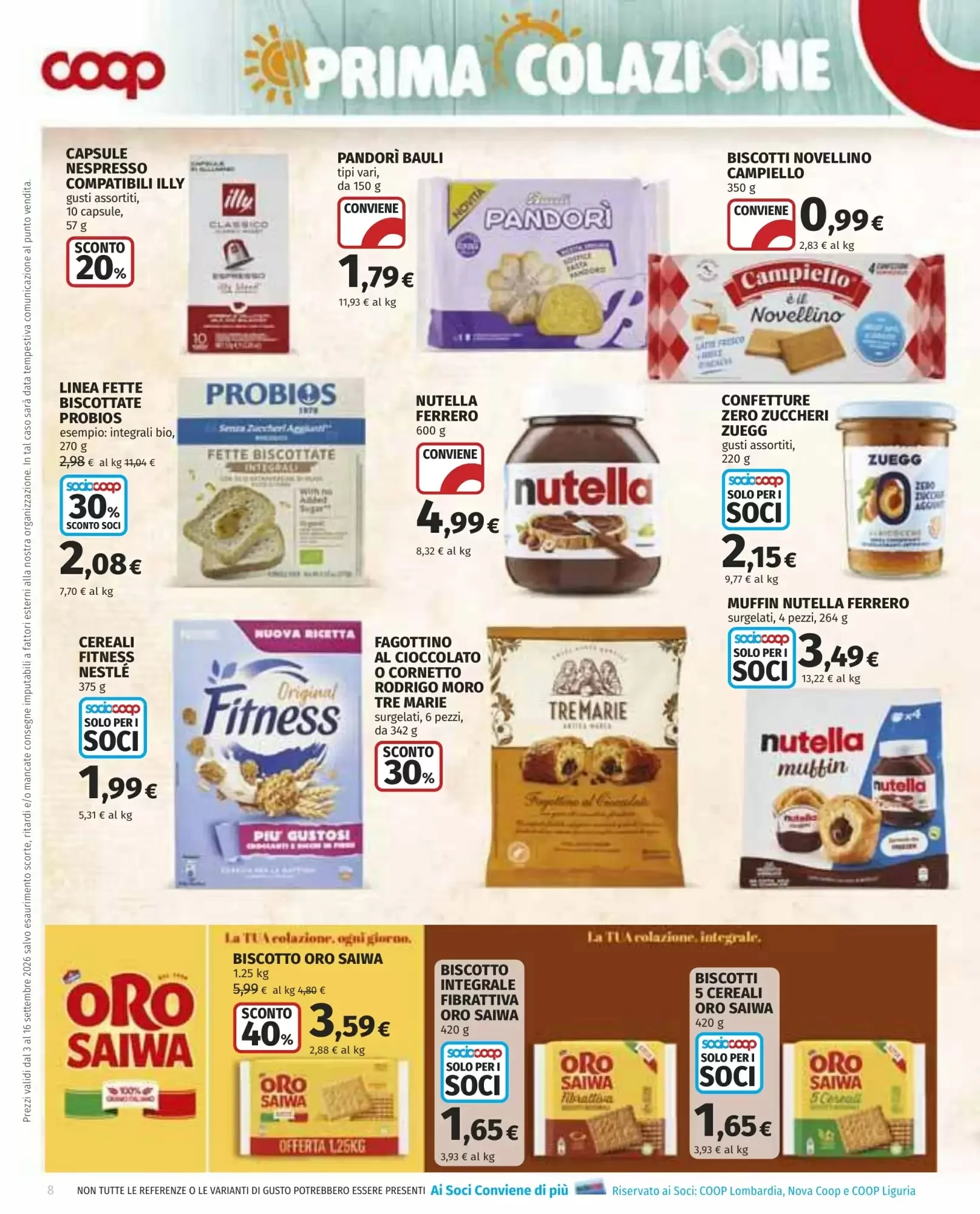 Volantino Coop | Salute Volantino Coop | Salute pagina 8