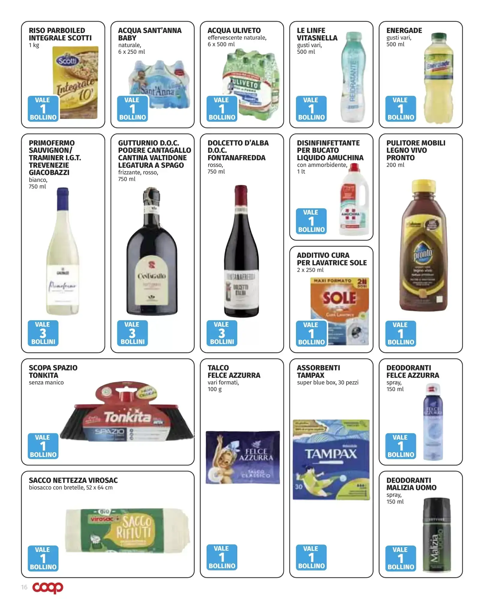 Volantino Coop | Salute Volantino Coop | Salute pagina 16