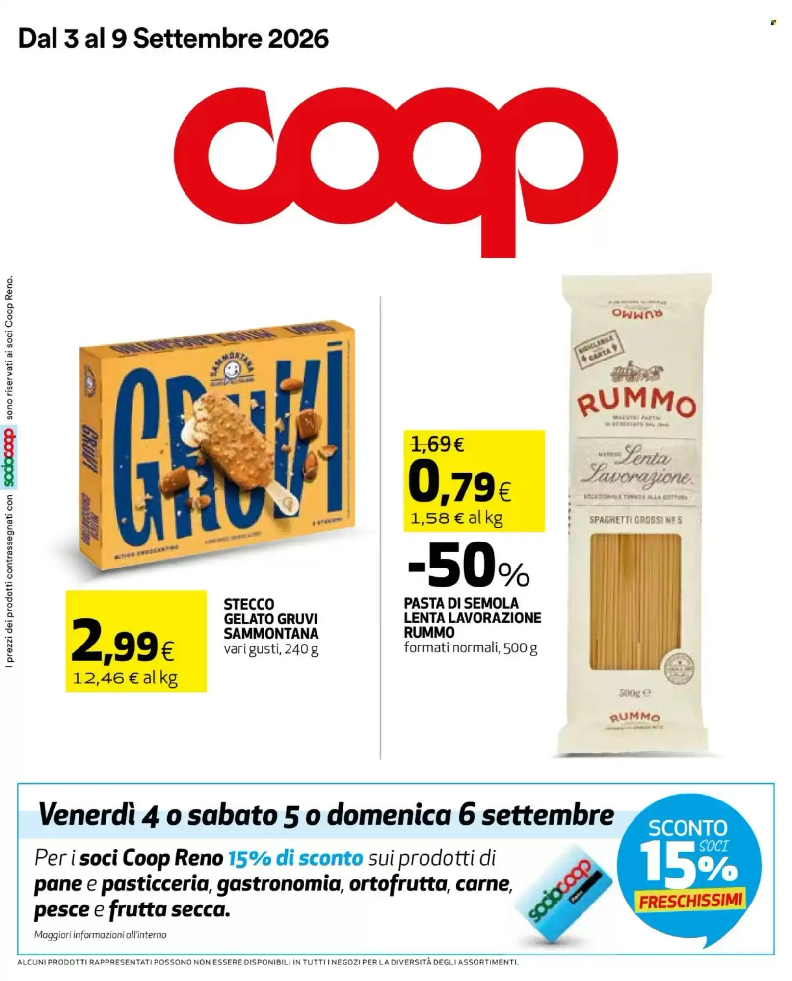 Copertina Coop | Salute - Volantino Coop | Salute