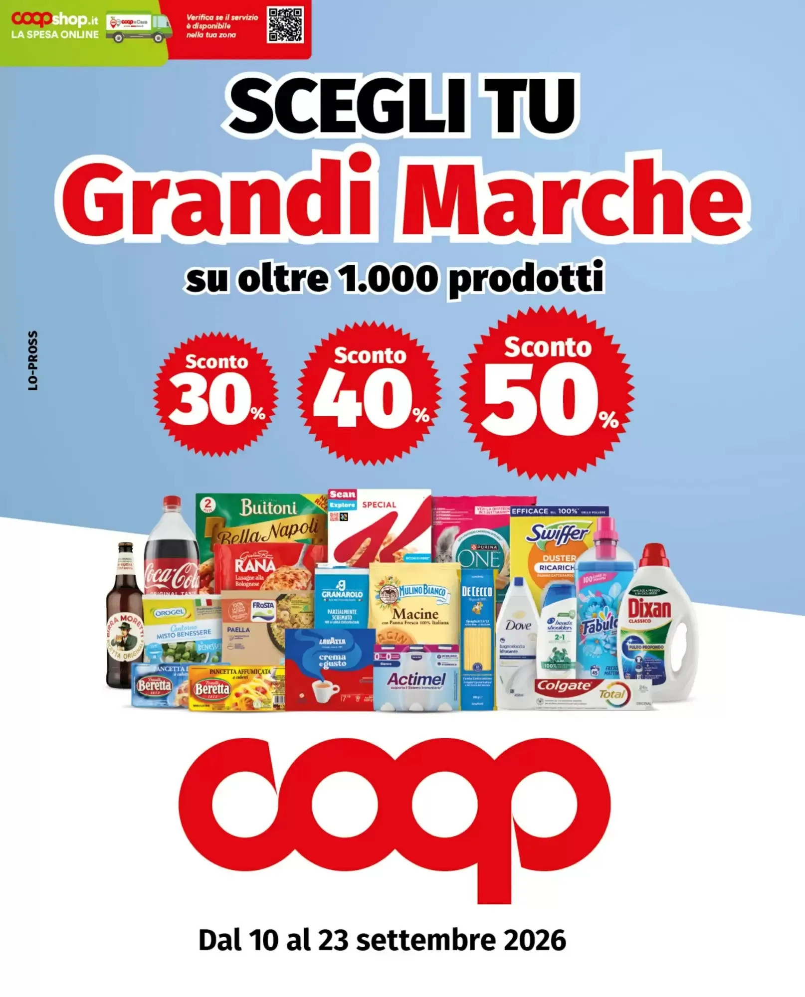 Copertina Coop | Salute - Volantino Coop | Salute