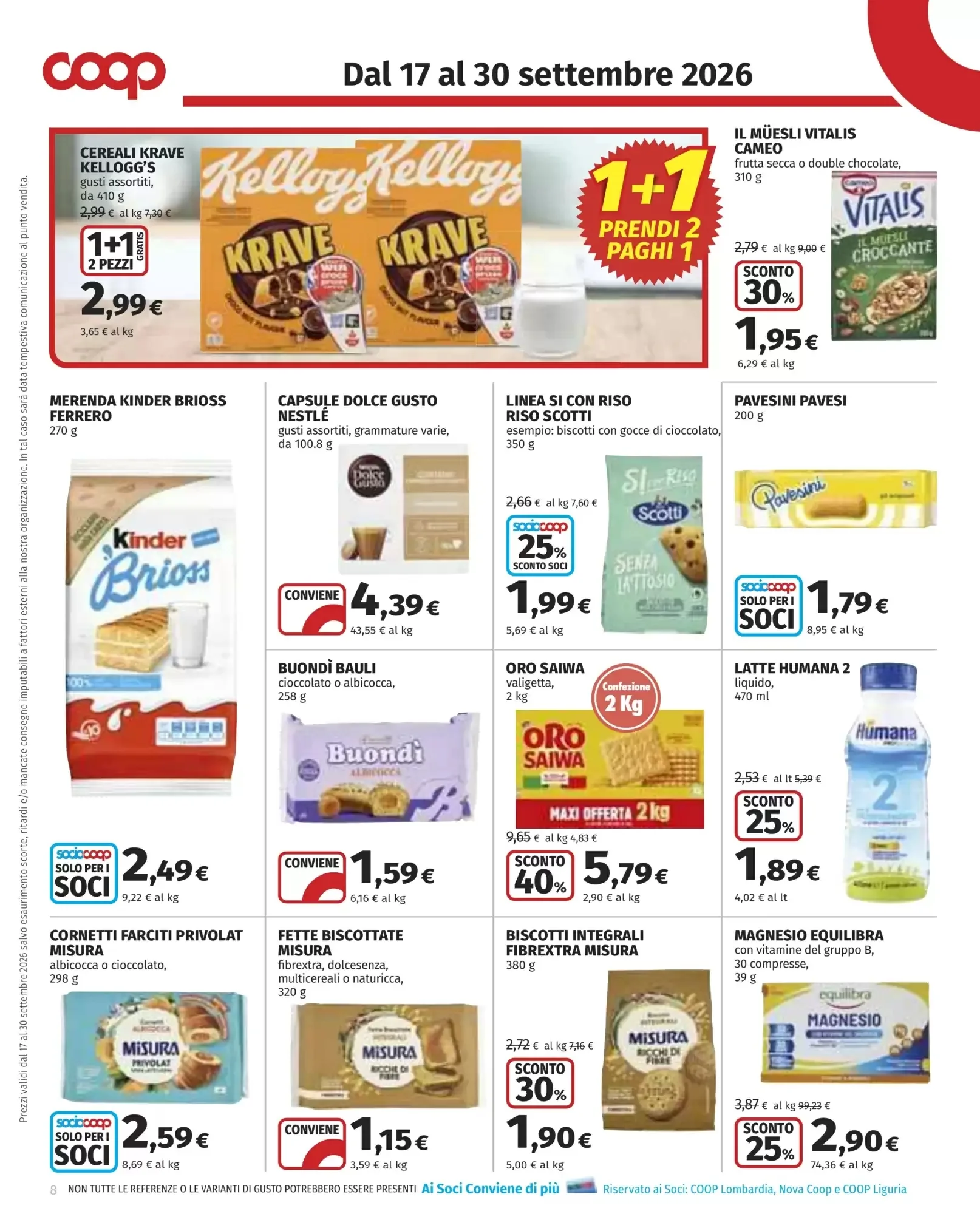 Volantino Coop | Salute Volantino Coop | Salute pagina 8