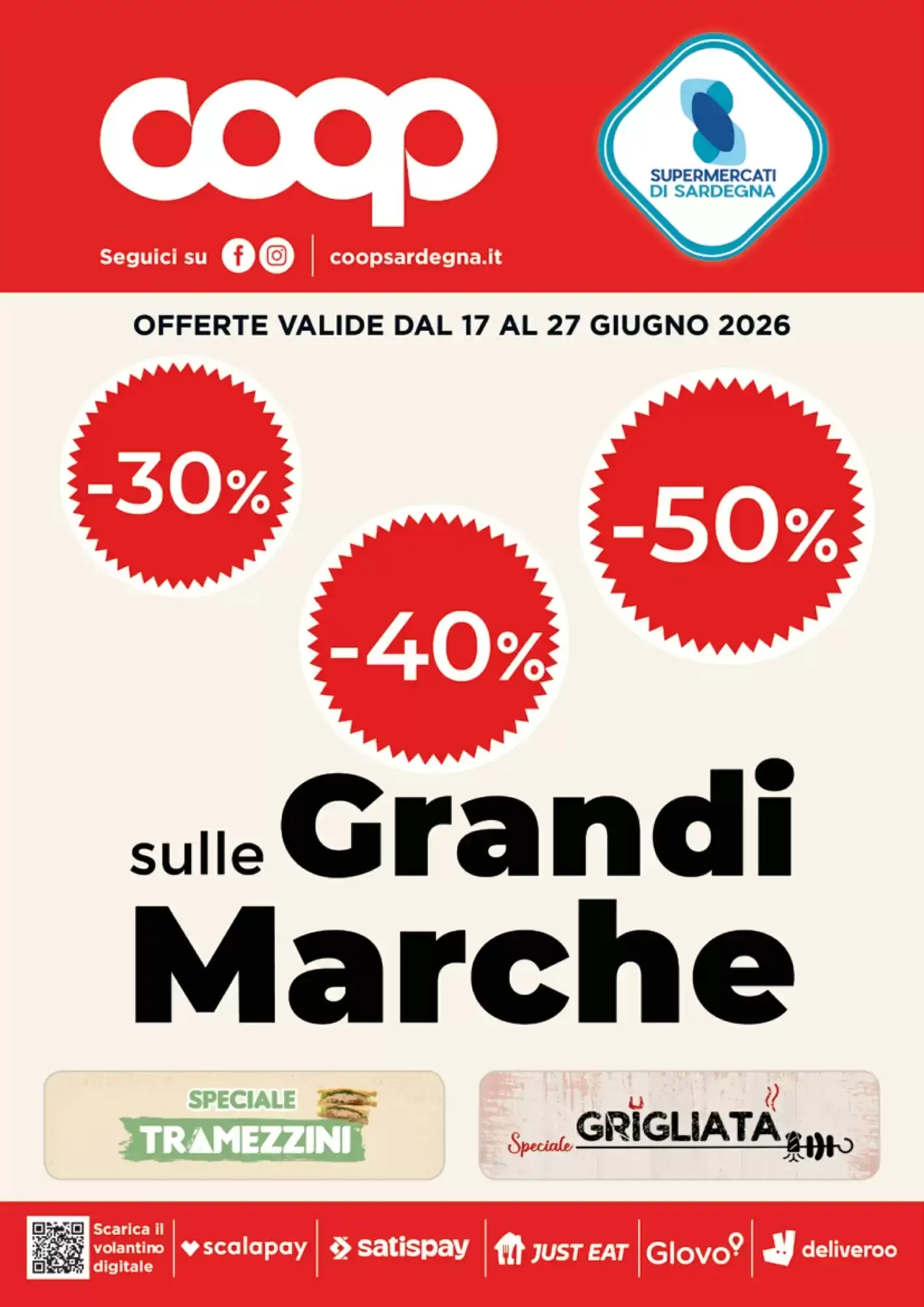 Copertina Coop Sardegna - Volantino Coop Sardegna