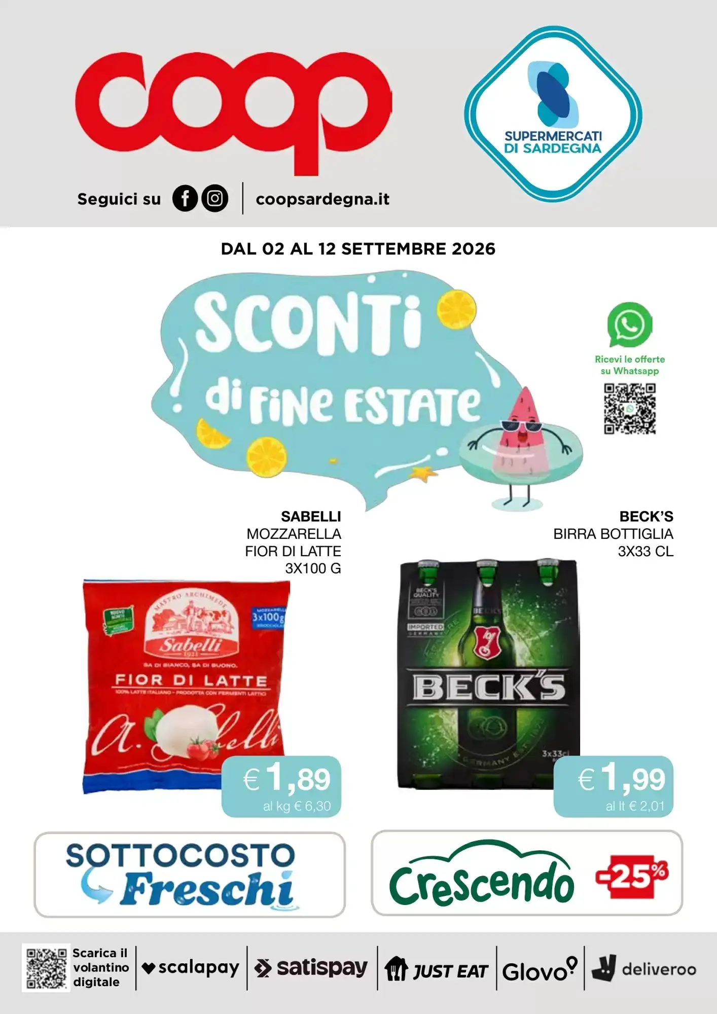 Copertina Coop Sardegna - Volantino Coop Sardegna
