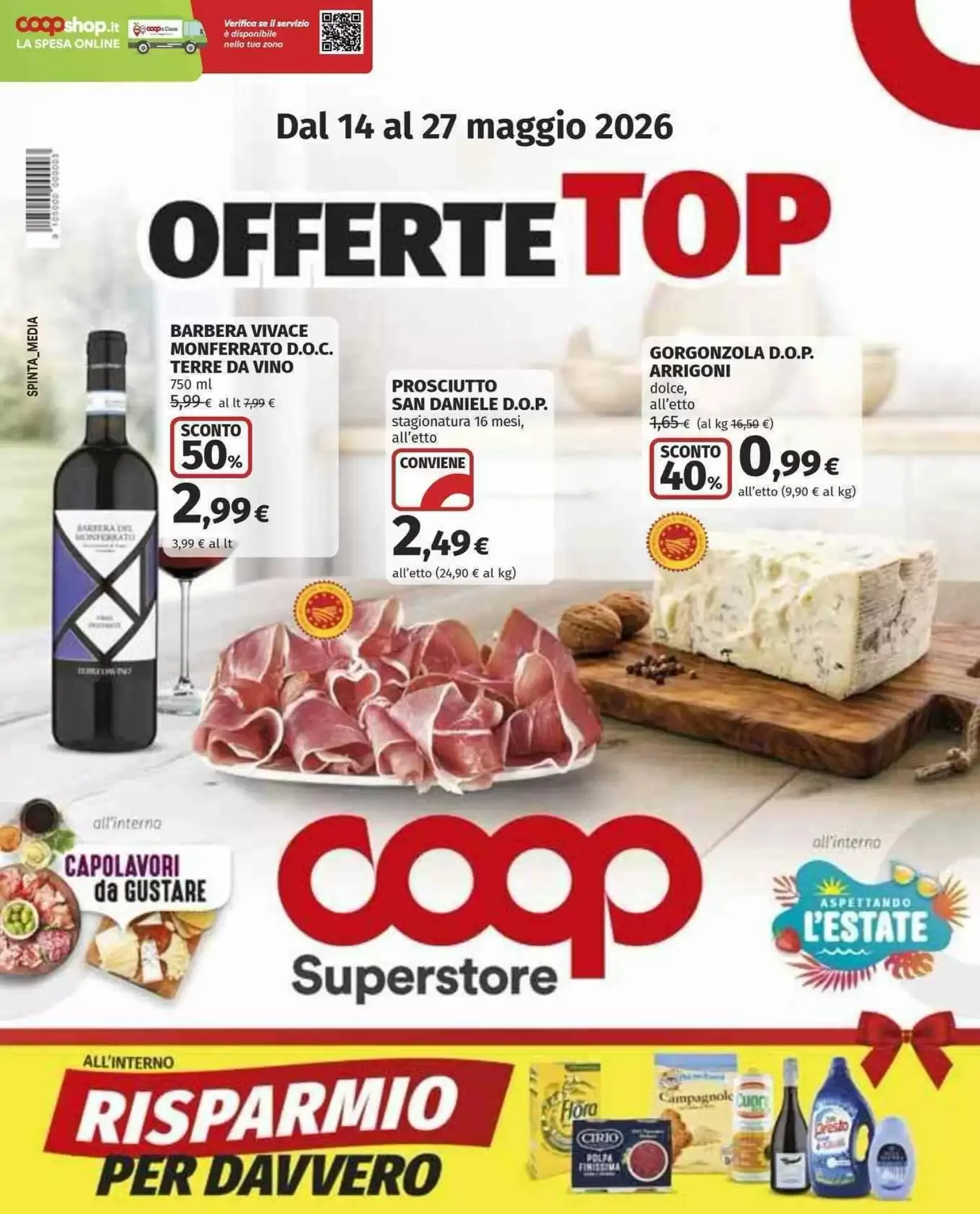 Copertina Coop Superstore - Volantino Coop Superstore