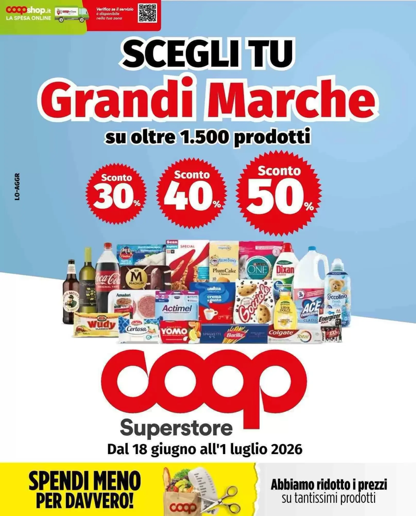 Copertina Coop Superstore - Volantino Coop Superstore