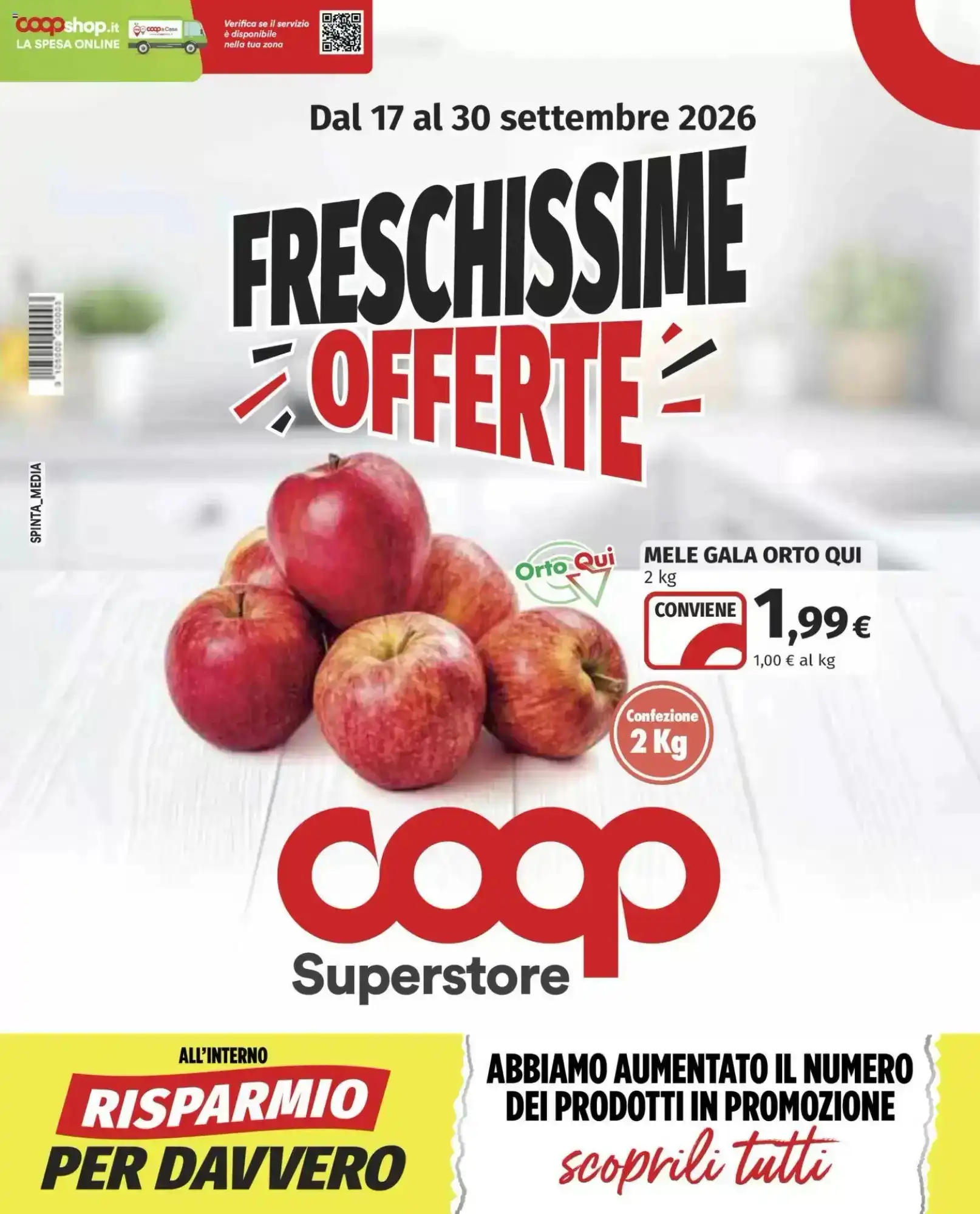 Copertina Coop Superstore - Volantino Coop Superstore