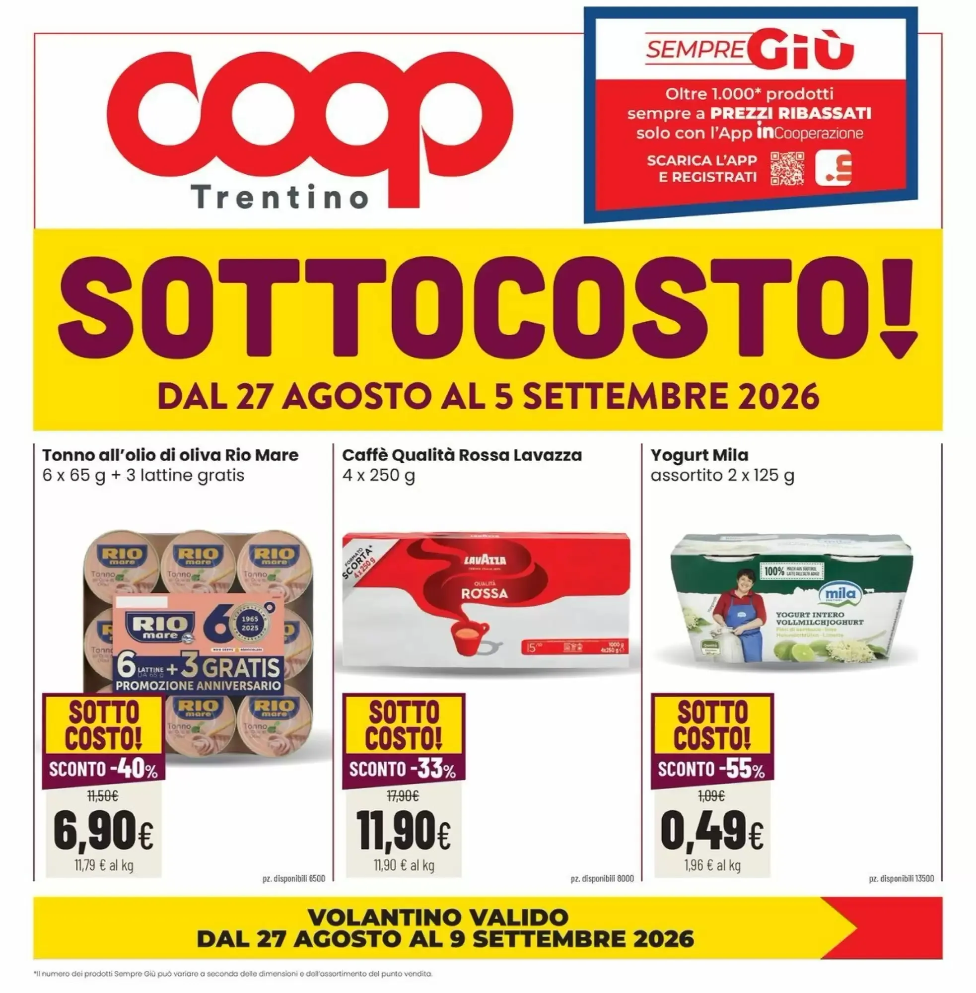 Copertina Coop Trentino - Volantino Coop Trentino